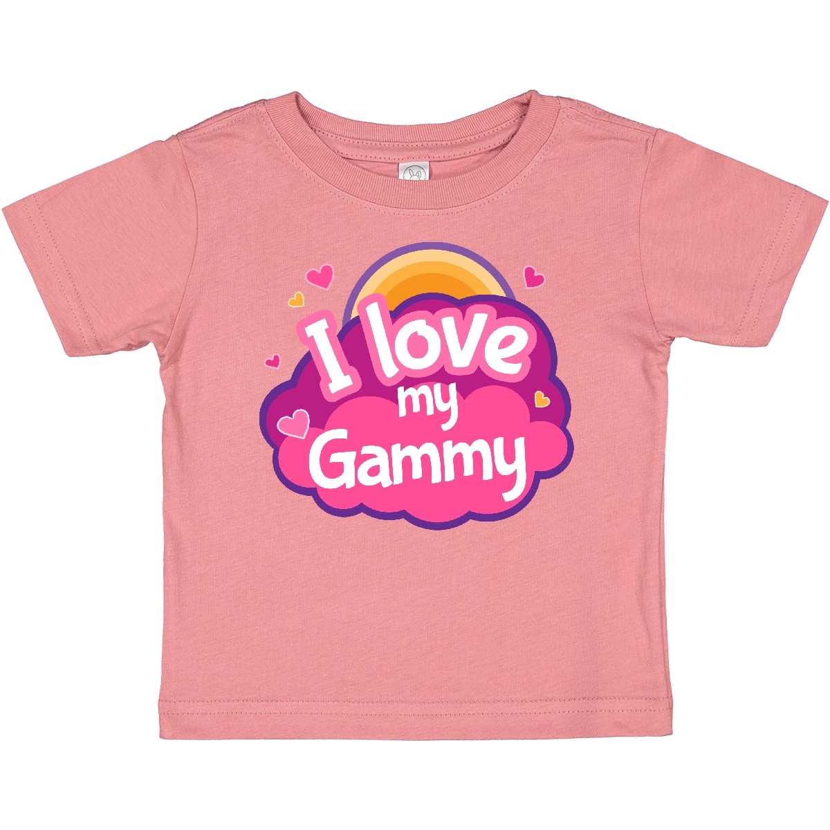 Inktastic I Love My Gammy Granddaughter Baby T-Shirt From Girls Childs Clothing - Imagen 3 de 4