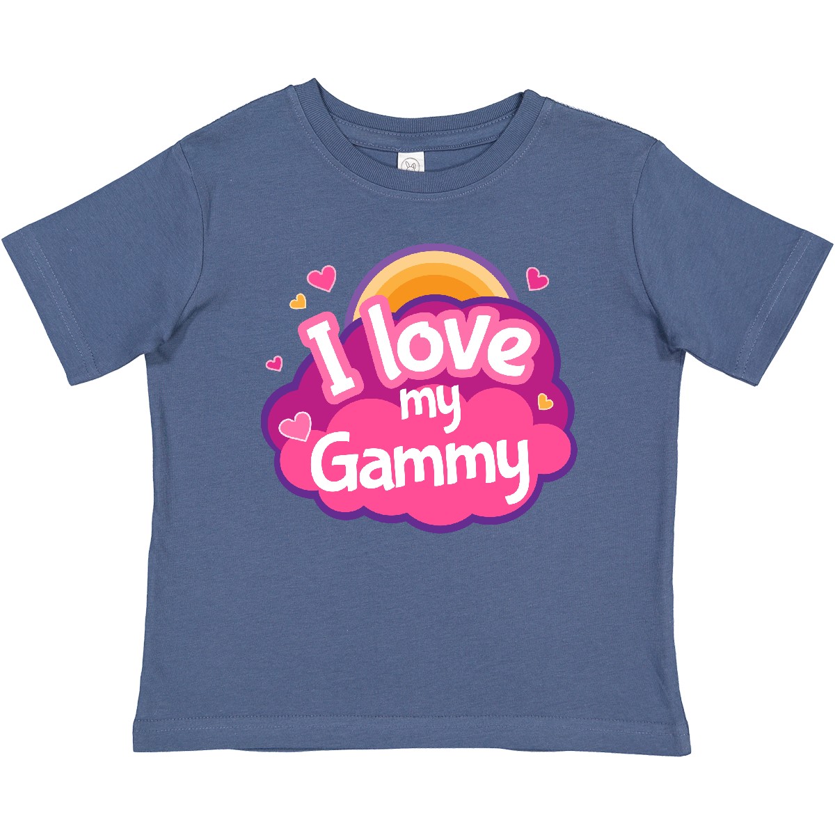 Inktastic I Love My Gammy Granddaughter Baby T-Shirt From Girls Childs Clothing - Imagen 2 de 4
