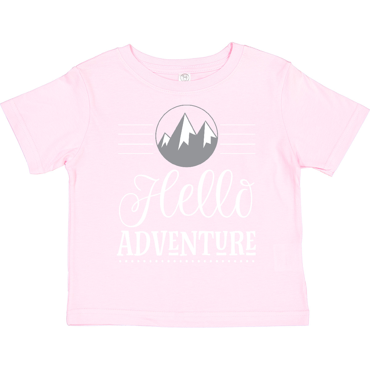 Inktastic Camping Hiking Hello Adventure Toddler T-Shirt Hiker Camper Outdoors - Bild 3 von 4