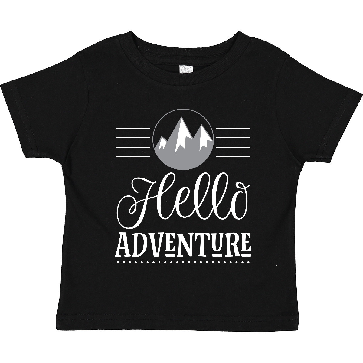 Inktastic Camping Hiking Hello Adventure Toddler T-Shirt Hiker Camper Outdoors - Bild 2 von 4