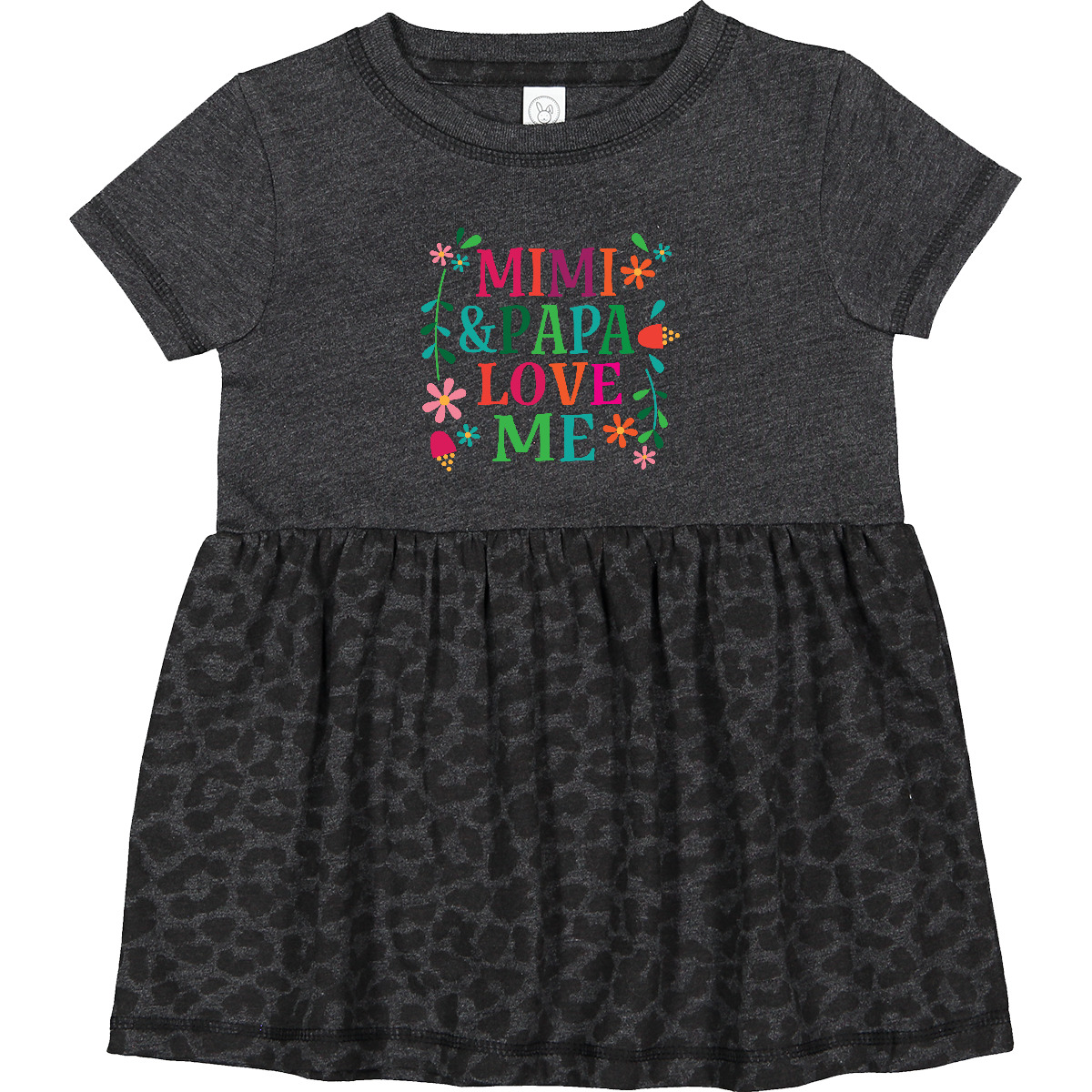Inktastic Mimi And Papa Love Me Infant Dress Cute Apparel Clothing Flowered - Picture 4 of 6