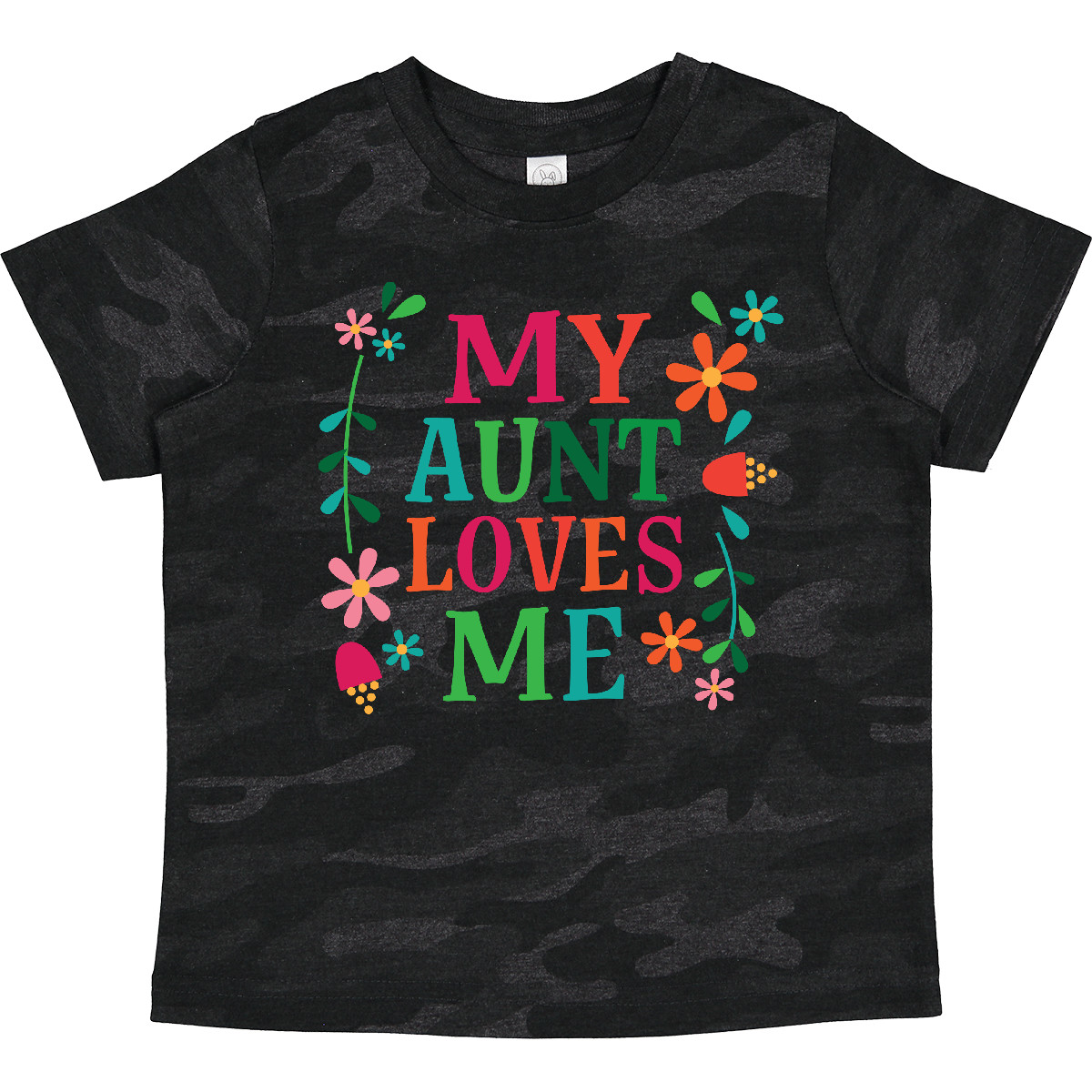 Inktastic My Aunt Loves Me Niece Toddler T-Shirt Girls Floral Clothing Apparel - Picture 10 of 12