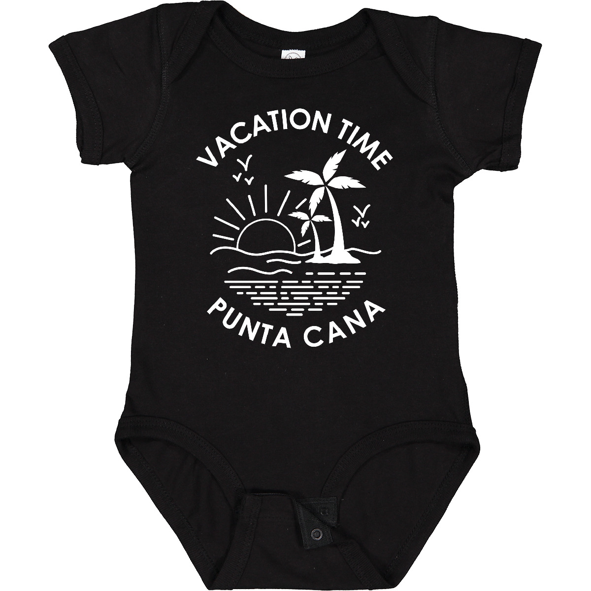 Inktastic Vacation Time In Punta Cana Baby Bodysuit Summer Spring