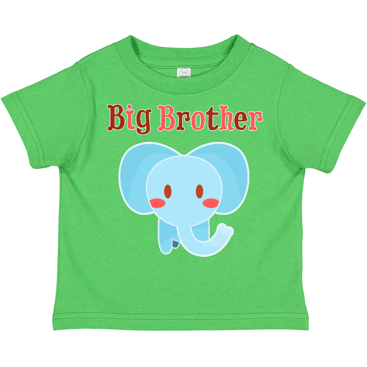 Inktastic Big Brother Elephant Toddler T-Shirt Siblings Bro Sibling Little Lil - Picture 2 of 8
