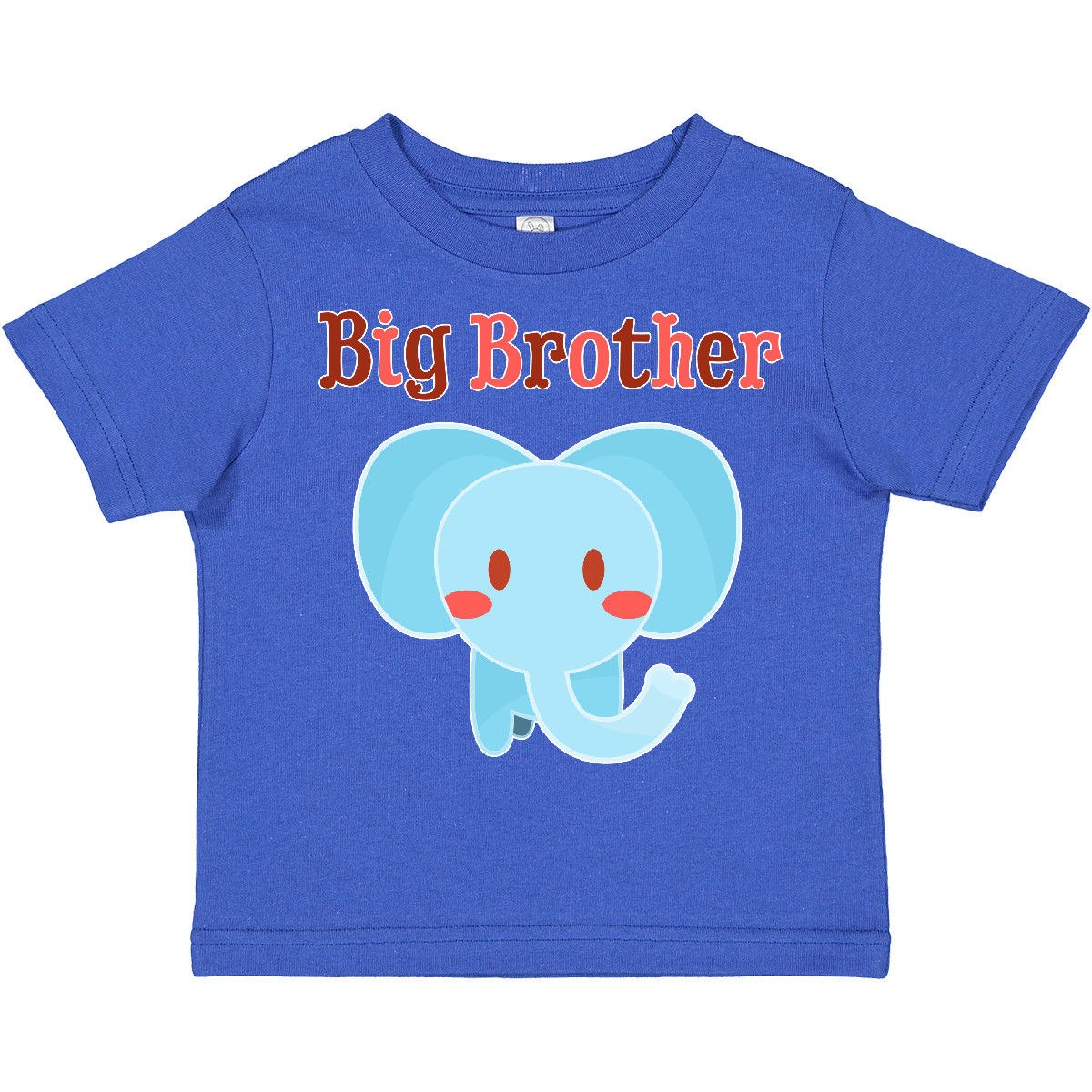 Inktastic Big Brother Elephant Toddler T-Shirt Siblings Bro Sibling Little Lil - Picture 8 of 8