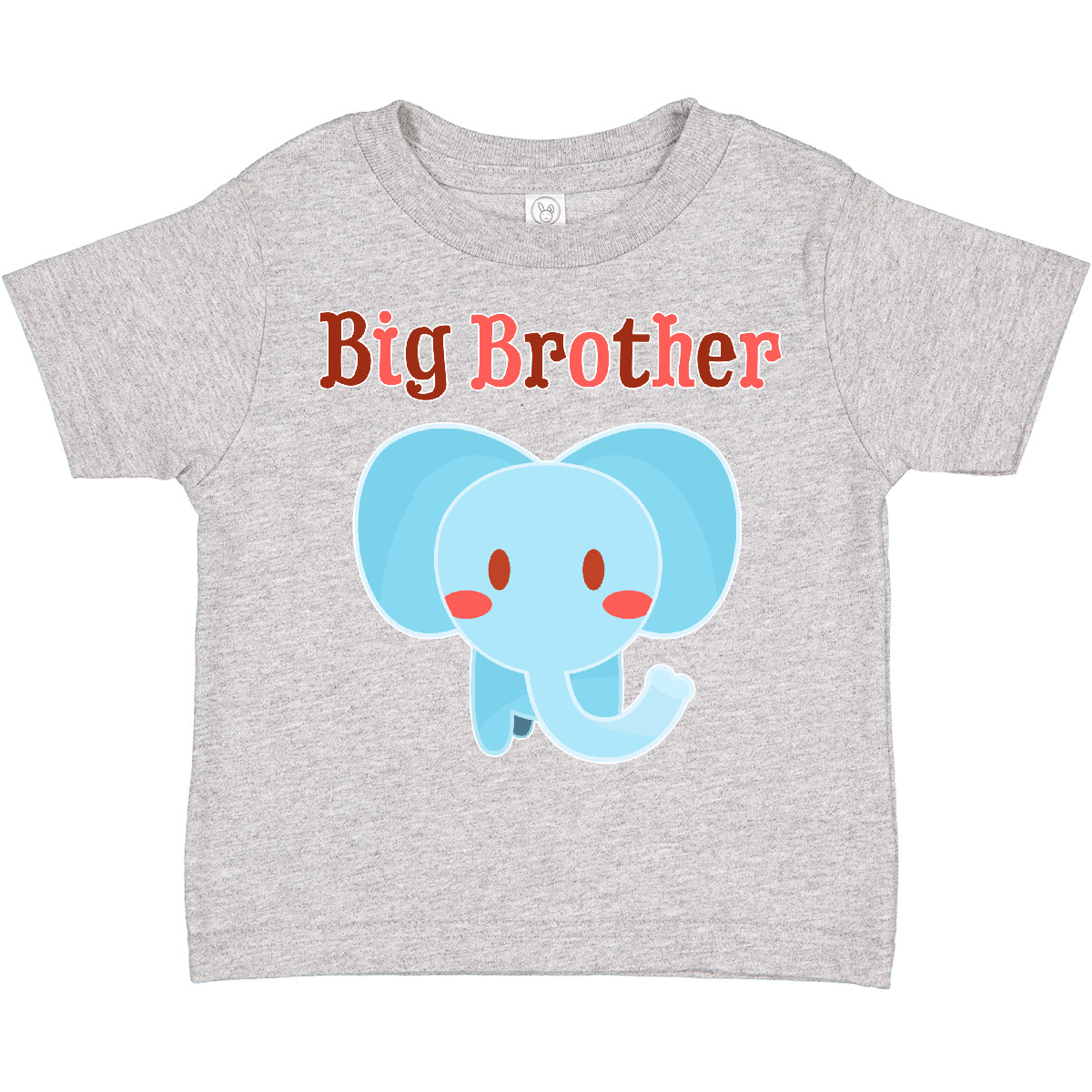Inktastic Big Brother Elephant Toddler T-Shirt Siblings Bro Sibling Little Lil - Picture 4 of 8