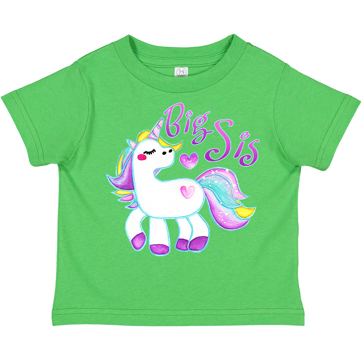 トップス P Inktastic Big Sis Unicorn Toddler T-Shirt Siblings Sibling Little