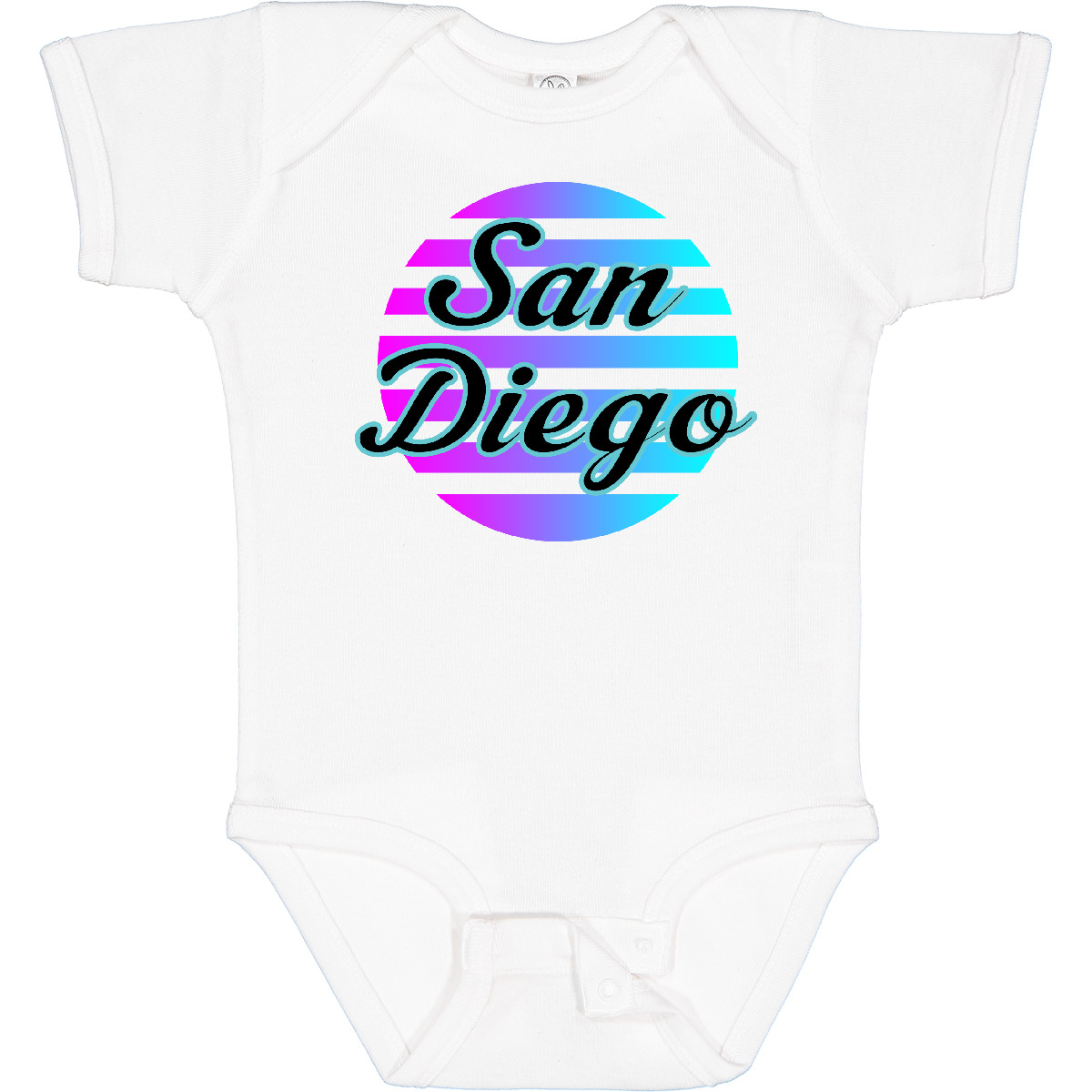 Inktastic San Diego California Sunset Baby Bodysuit Travel Cities Beach Ocean - Picture 8 of 9