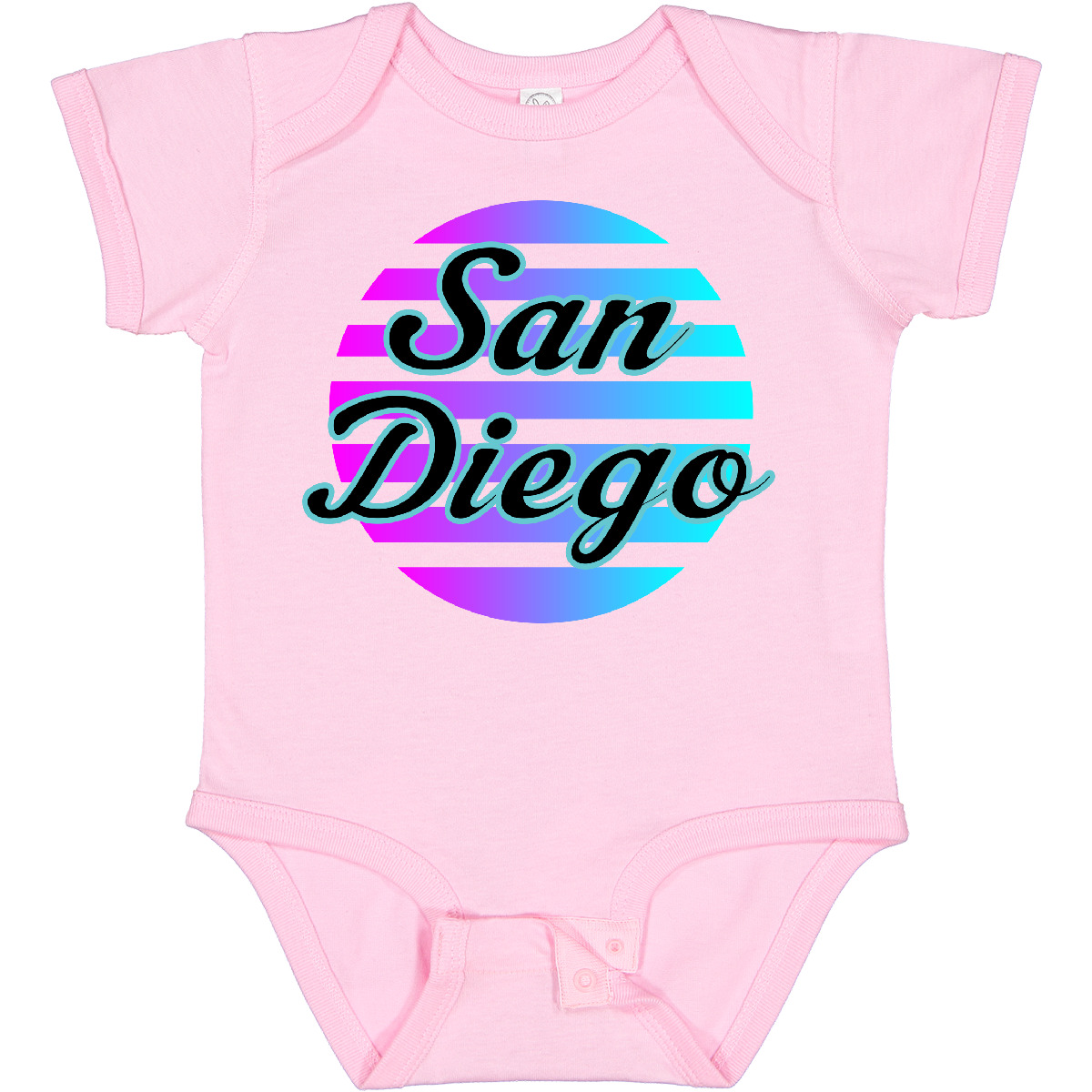 Inktastic San Diego California Sunset Baby Bodysuit Travel Cities Beach Ocean - Picture 7 of 9