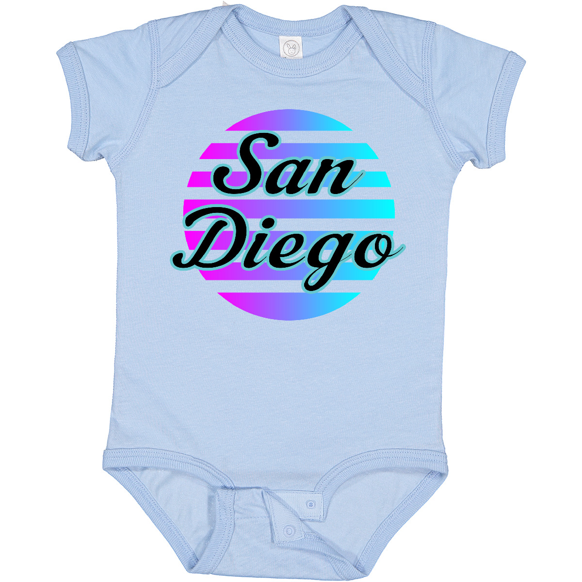 Inktastic San Diego California Sunset Baby Bodysuit Travel Cities Beach Ocean - Picture 2 of 9