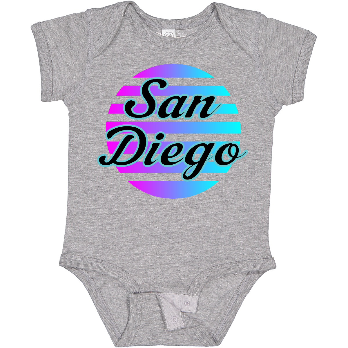 Inktastic San Diego California Sunset Baby Bodysuit Travel Cities Beach Ocean - Picture 3 of 9