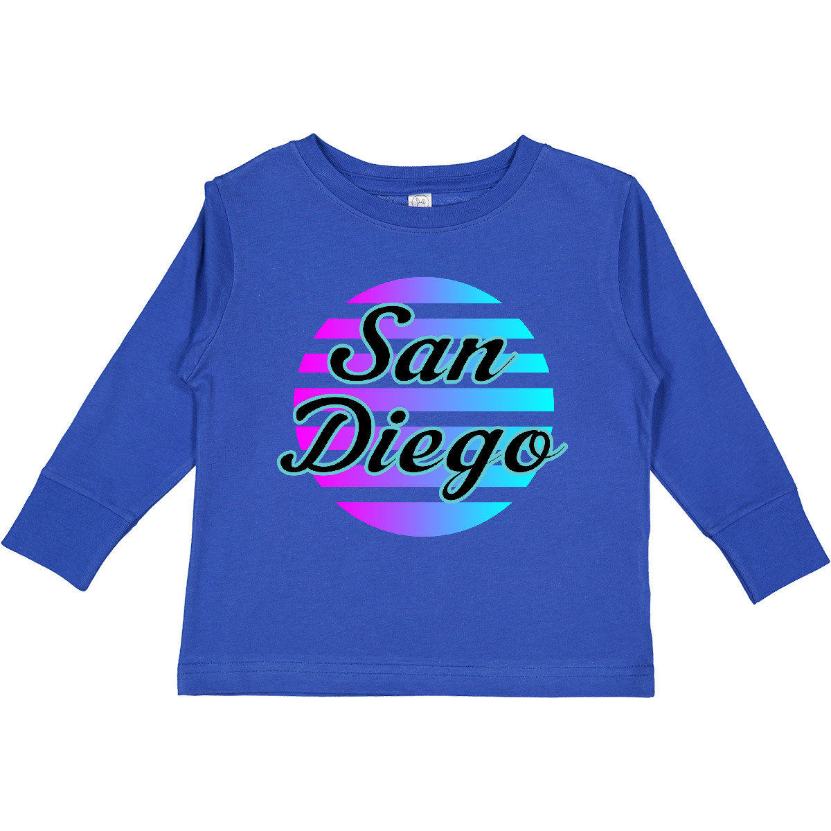 Inktastic San Diego California Sunset Toddler Long Sleeve T-Shirt Travel Cities - Picture 2 of 2
