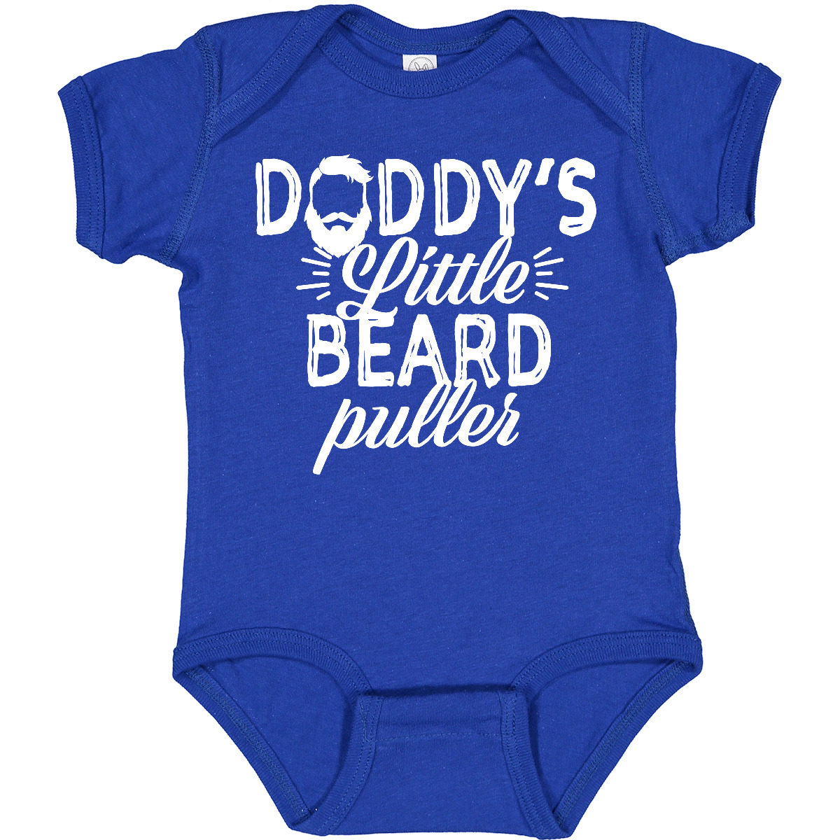 Inktastic Daddys Little Beard Puller Baby Bodysuit Men Beards Tattoos Bearded - Picture 7 of 10