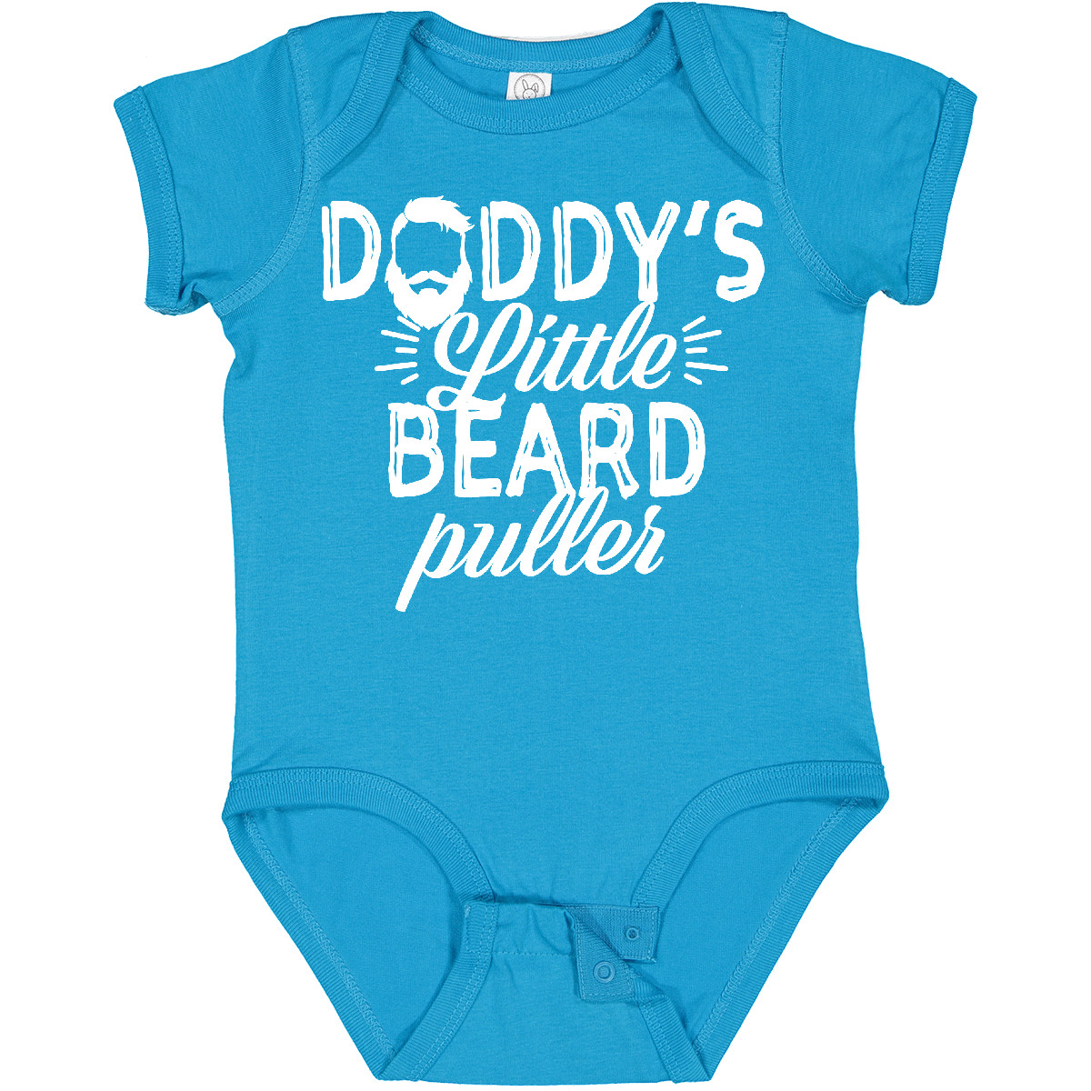 Inktastic Daddys Little Beard Puller Baby Bodysuit Men Beards Tattoos Bearded - Picture 9 of 10