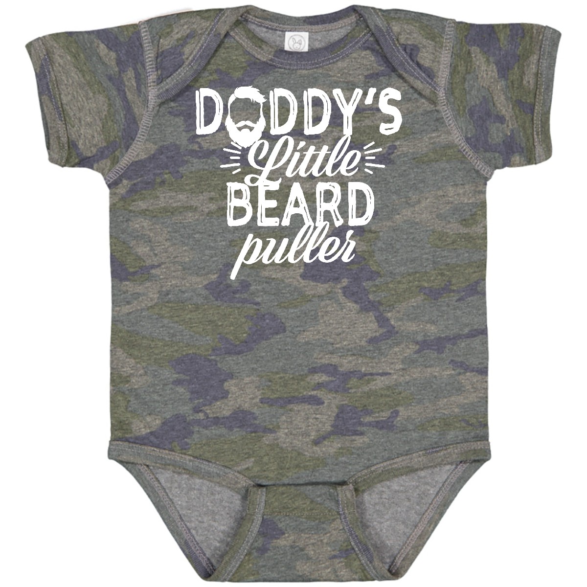Inktastic Daddys Little Beard Puller Baby Bodysuit Men Beards Tattoos Bearded - Picture 10 of 10