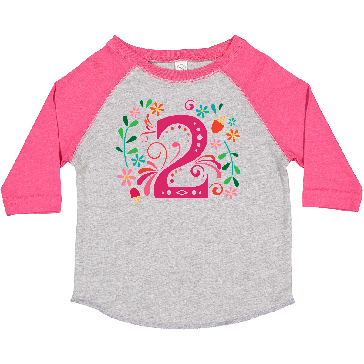 Inktastic 2nd Birthday 2 Year Old Girls Outfit Toddler T-Shirt Party Second Im - Picture 5 of 10