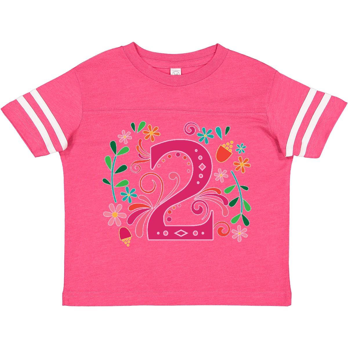 Inktastic 2nd Birthday 2 Year Old Girls Outfit Toddler T-Shirt Party Second Im - Picture 3 of 10