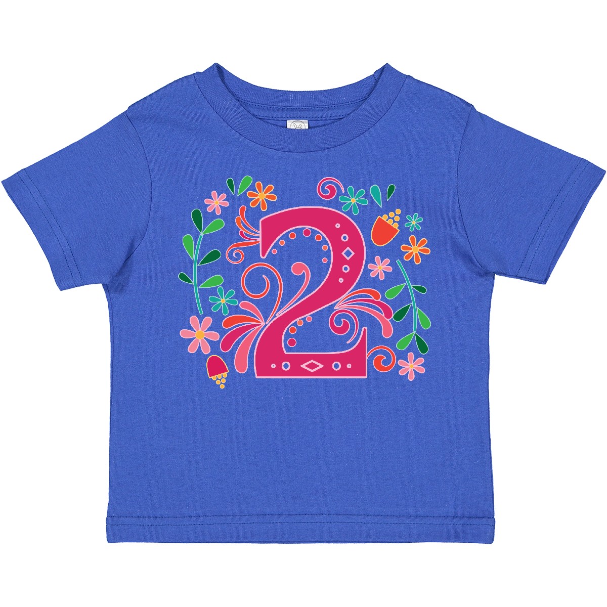 Inktastic 2nd Birthday 2 Year Old Girls Outfit Toddler T-Shirt Party Second Im - Picture 9 of 10