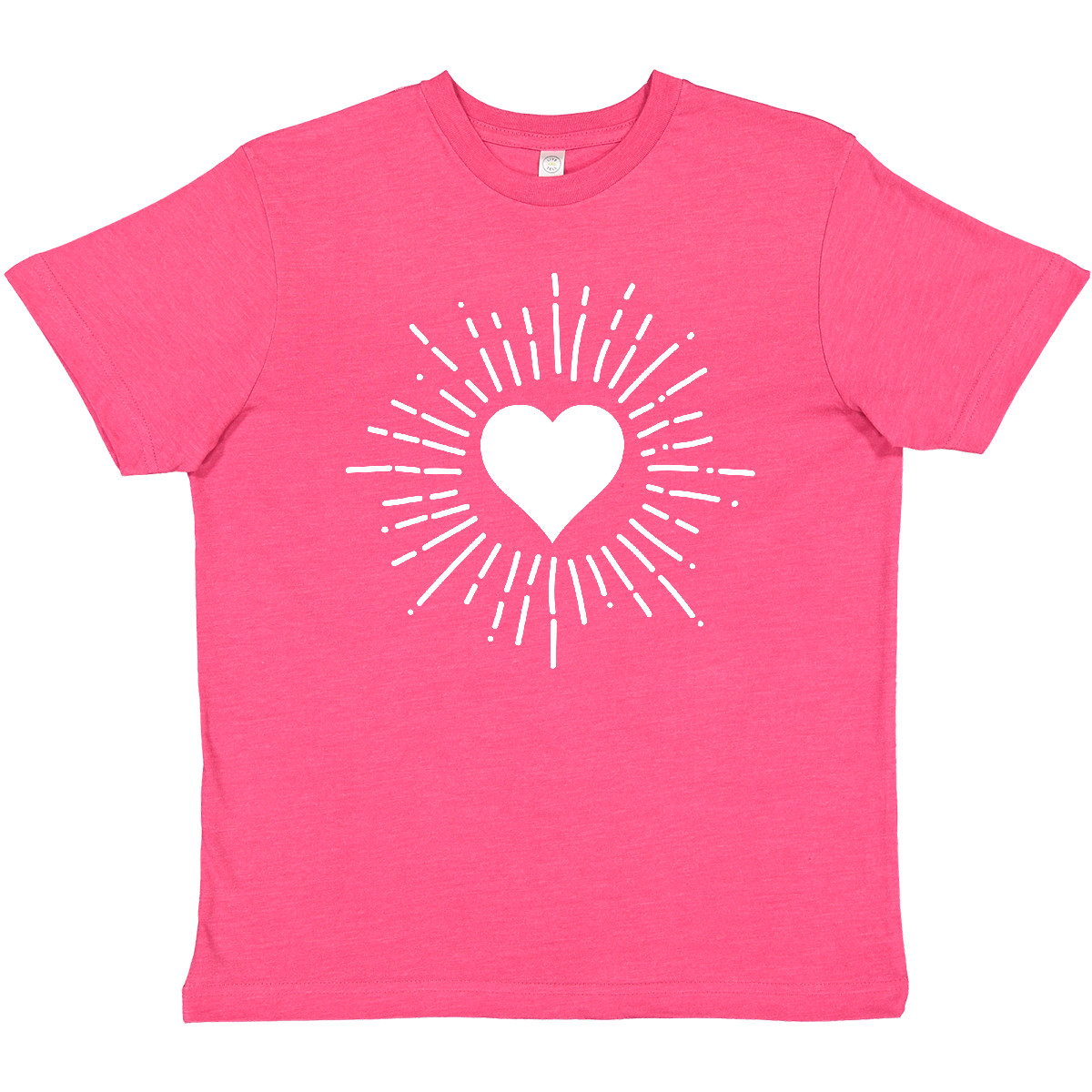 Inktastic Heart Valentine Day Girls Youth T-Shirt Valentines Cute Love Tee Kids - Bild 7 von 7