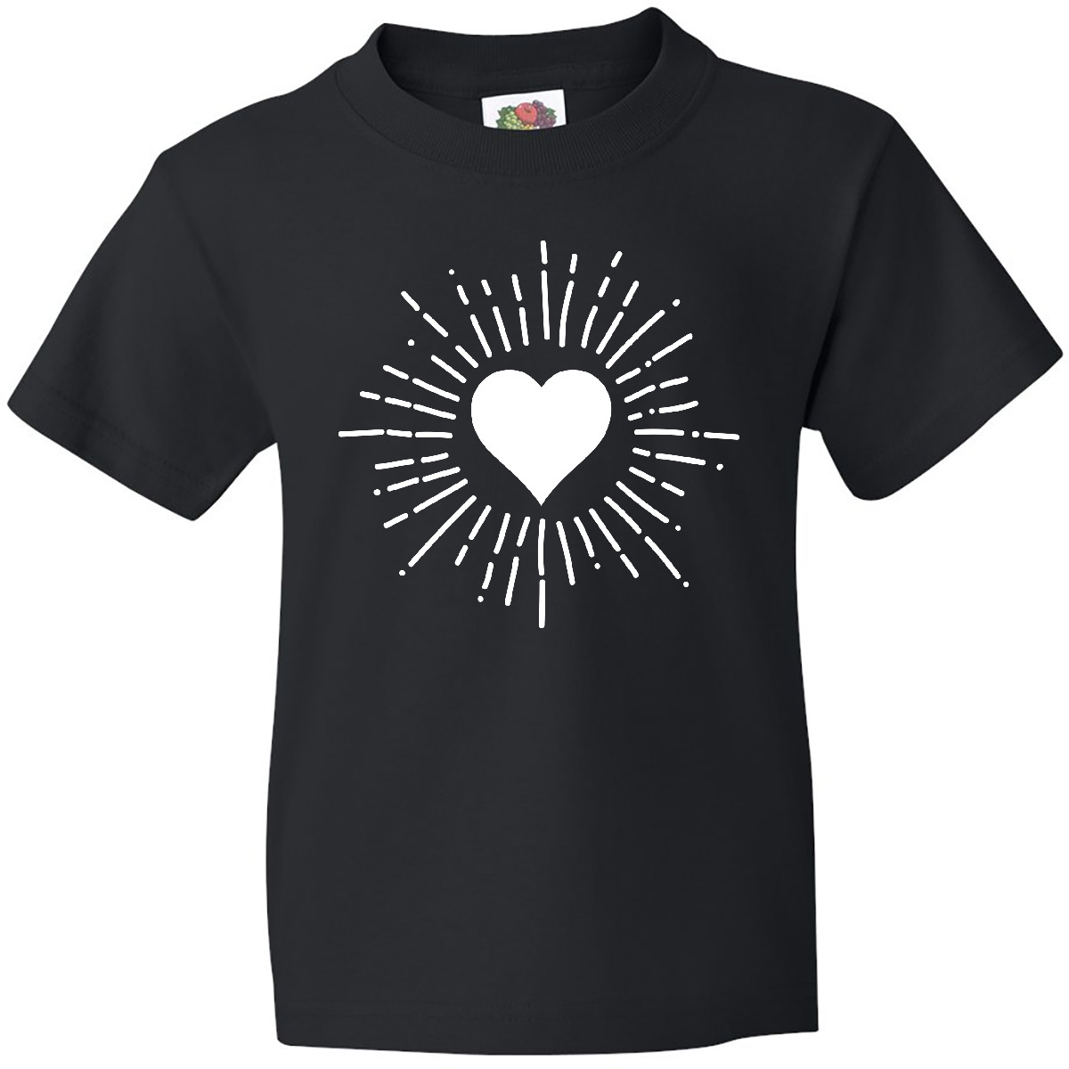 Inktastic Heart Valentine Day Girls Youth T-Shirt Valentines Cute Love Tee Kids - Bild 2 von 7