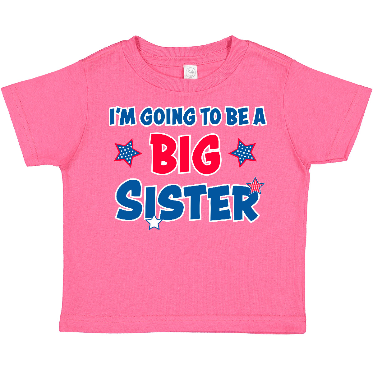 Inktastic July 4th Im Going To Be A Big Sister Toddler T-Shirt Fourth Of Kids - Picture 3 of 8