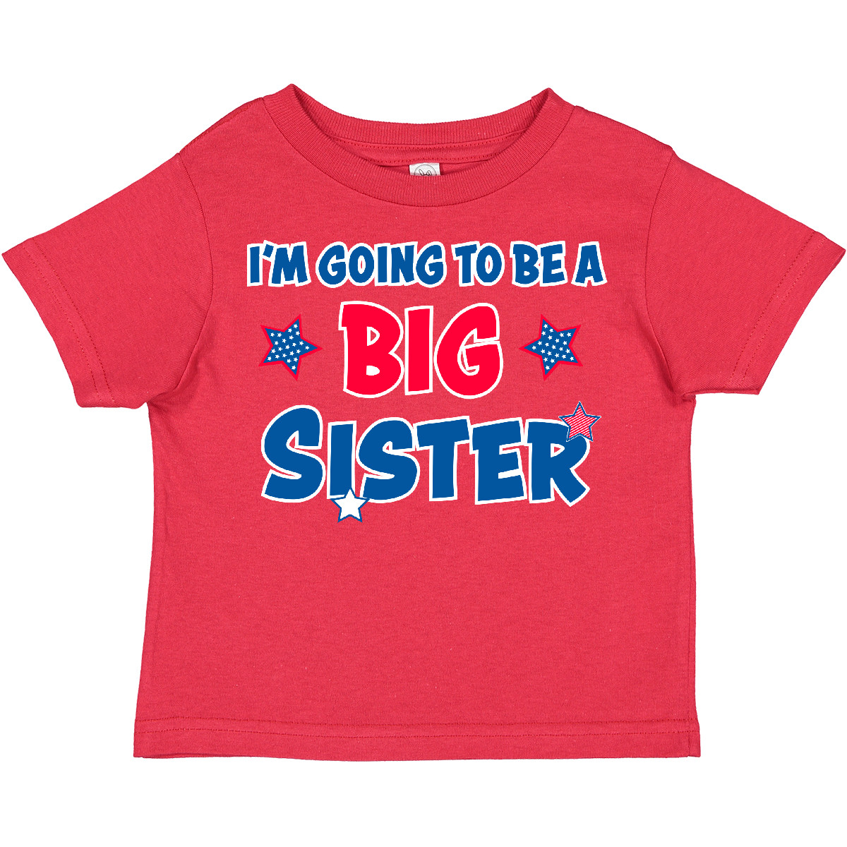 Inktastic July 4th Im Going To Be A Big Sister Toddler T-Shirt Fourth Of Kids - Picture 6 of 8