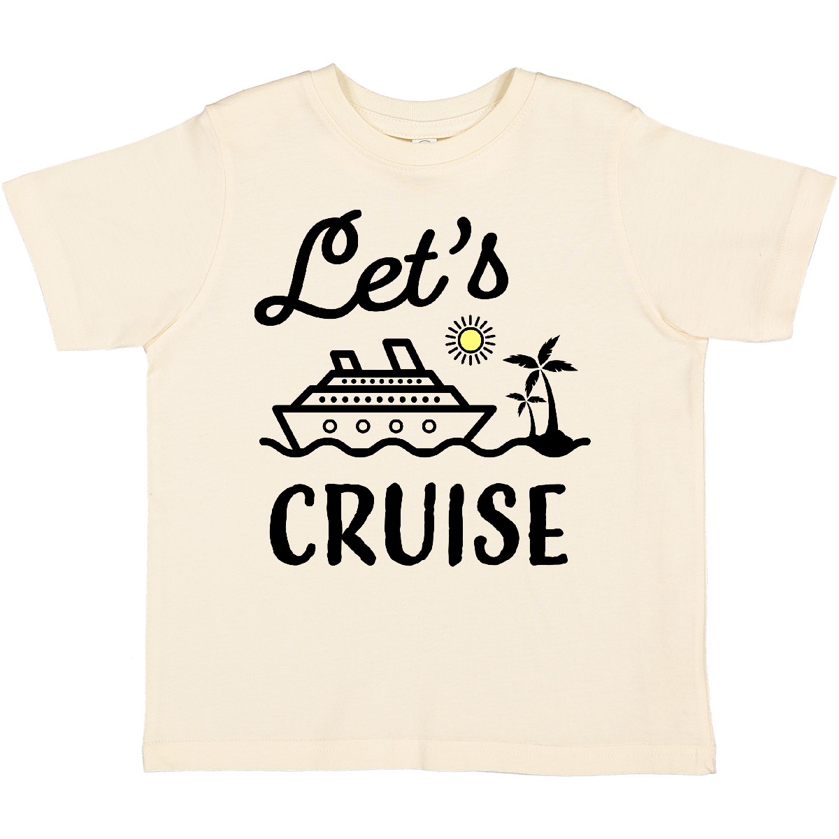 Inktastic Lets Cruise Toddler T-Shirt Cruising I Love Cruises Vacation Ocean Sea - Picture 4 of 7