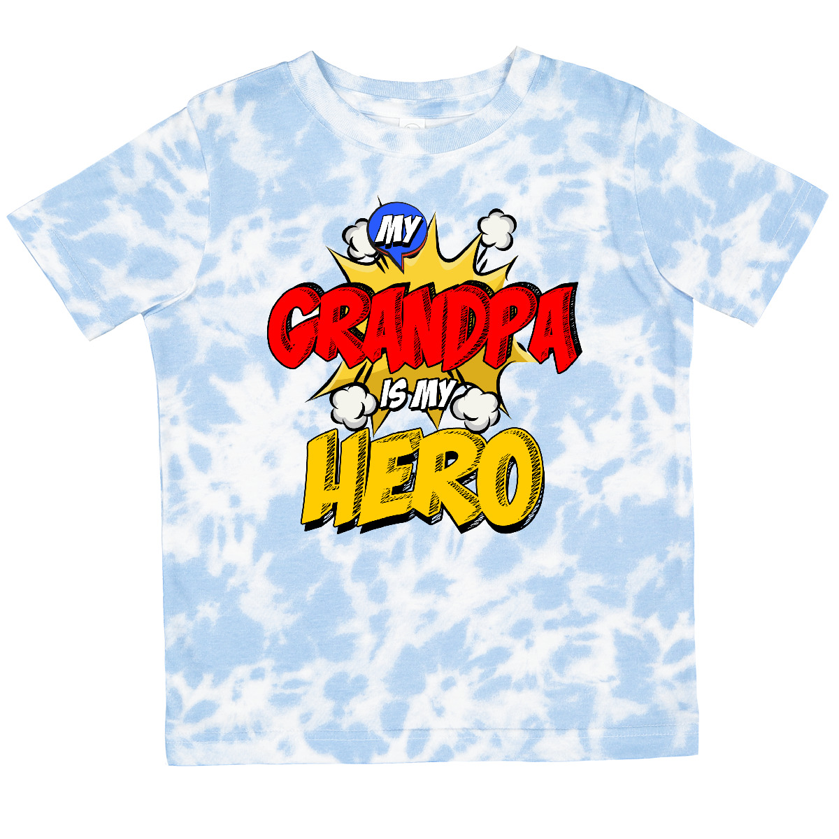 Inktastic Grandpa Is My Hero Toddler T-Shirt Fathers Day Kids Superhero Comic - Picture 7 of 9