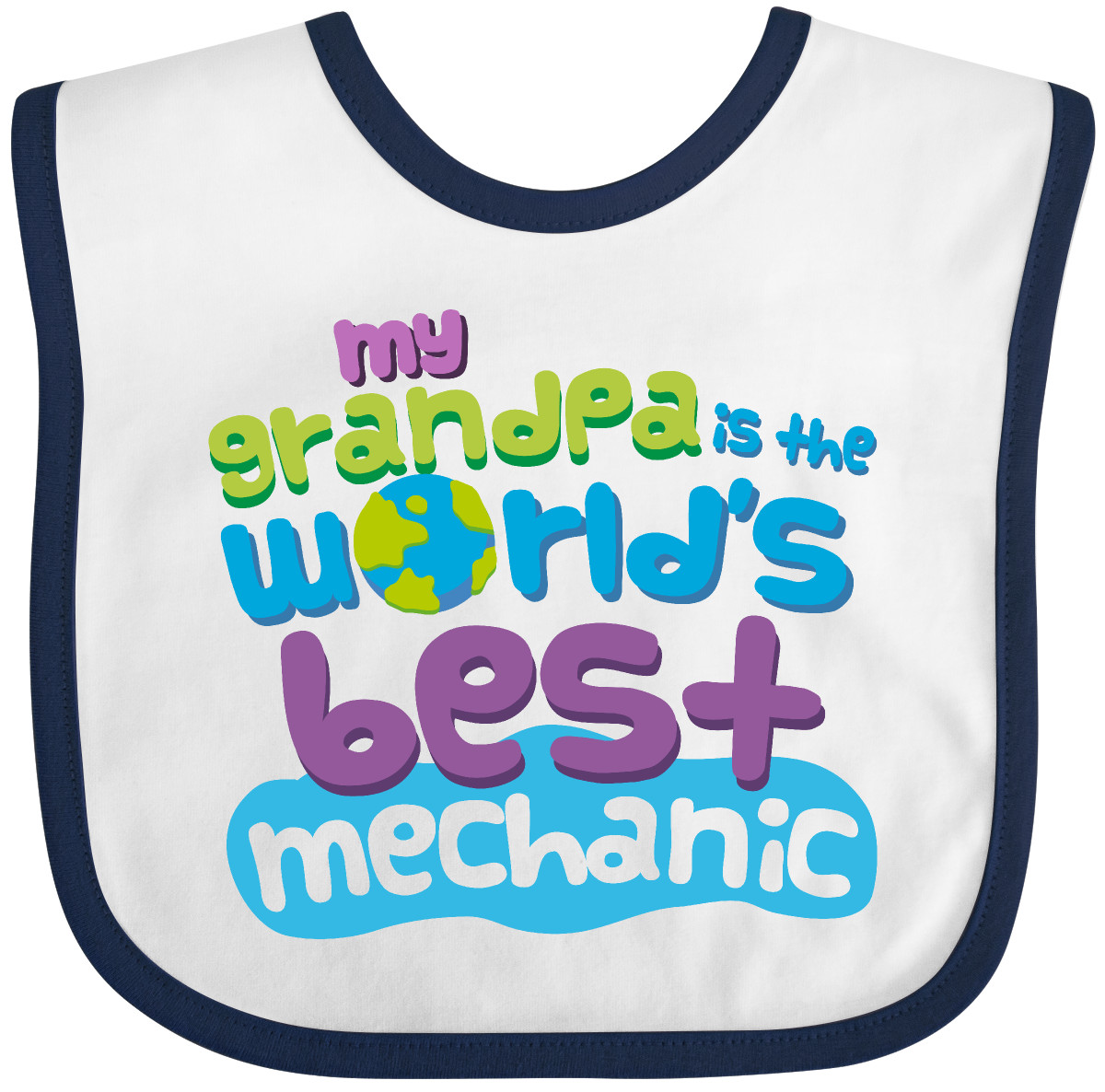Inktastic Mechaniker Opa Baby Lätzchen Kinder Jungen Mädchen Kleidung Kleinkind HWS - Bild 7 von 9