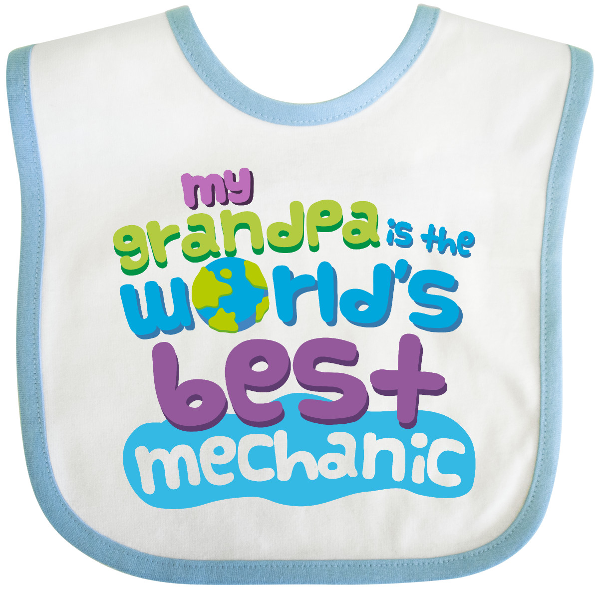 Inktastic Mechaniker Opa Baby Lätzchen Kinder Jungen Mädchen Kleidung Kleinkind HWS - Bild 6 von 9