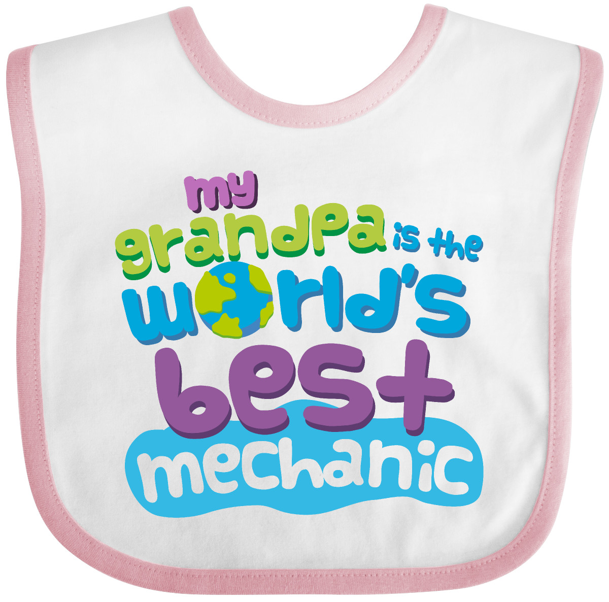 Inktastic Mechaniker Opa Baby Lätzchen Kinder Jungen Mädchen Kleidung Kleinkind HWS - Bild 8 von 9
