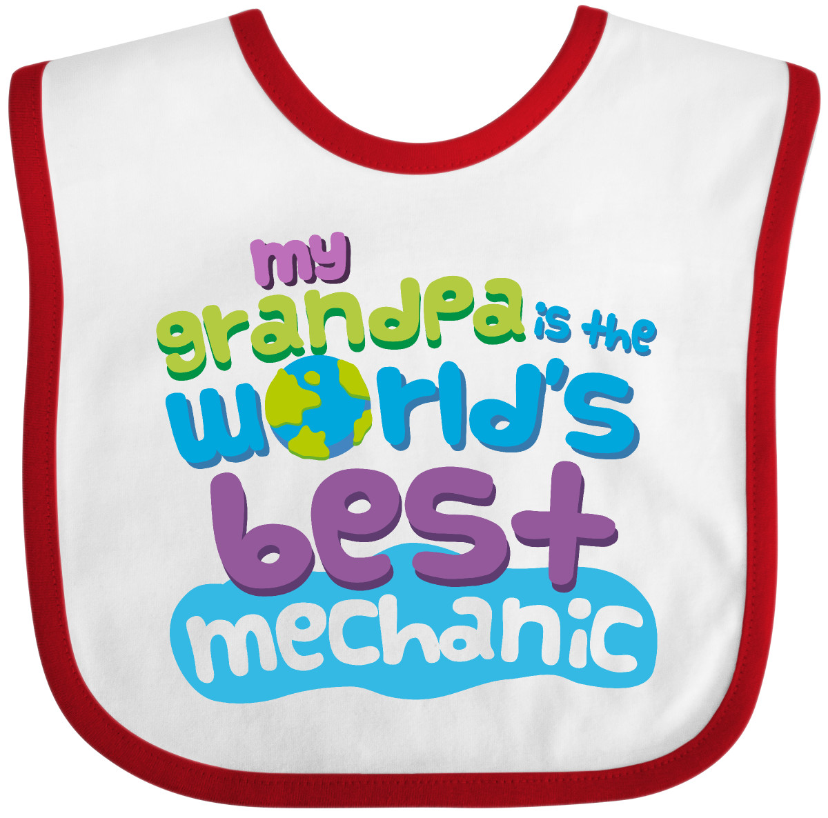 Inktastic Mechaniker Opa Baby Lätzchen Kinder Jungen Mädchen Kleidung Kleinkind HWS - Bild 9 von 9