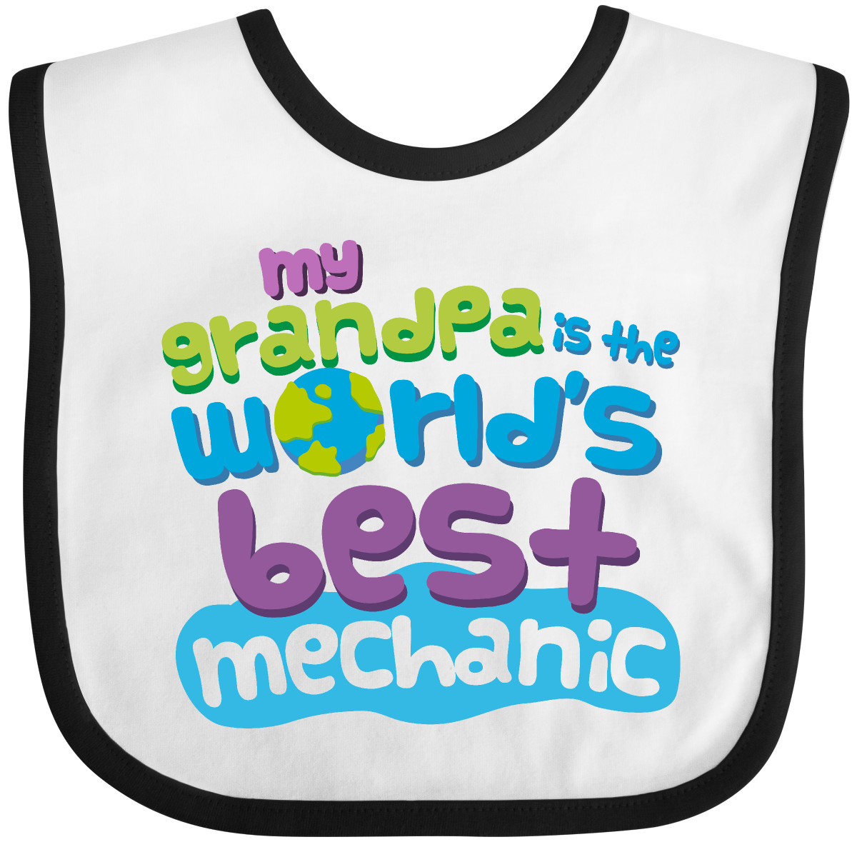 Inktastic Mechaniker Opa Baby Lätzchen Kinder Jungen Mädchen Kleidung Kleinkind HWS - Bild 5 von 9