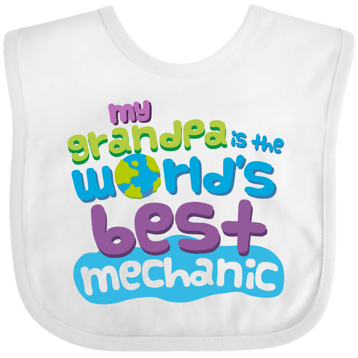 Inktastic Mechaniker Opa Baby Lätzchen Kinder Jungen Mädchen Kleidung Kleinkind HWS - Bild 4 von 9