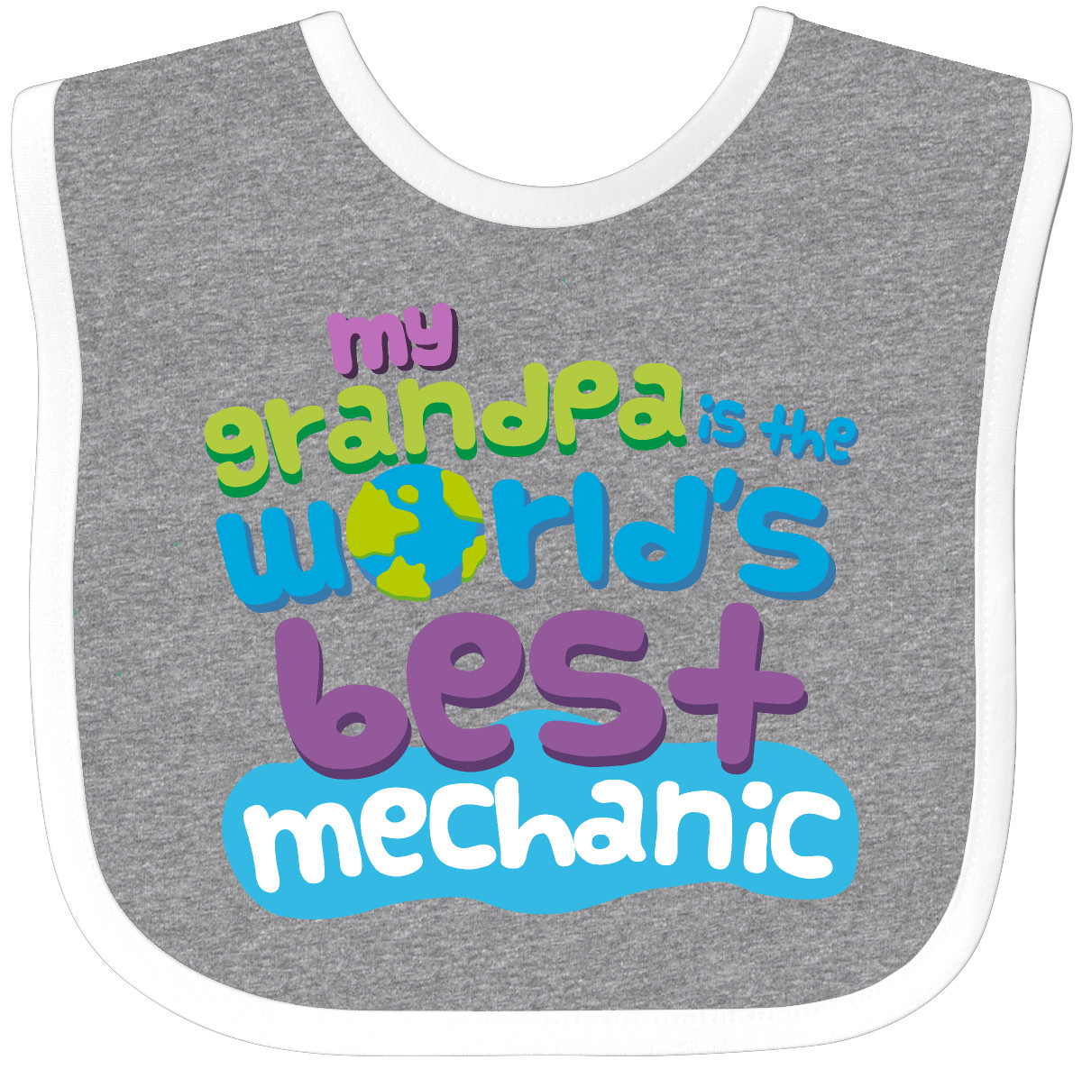 Inktastic Mechaniker Opa Baby Lätzchen Kinder Jungen Mädchen Kleidung Kleinkind HWS - Bild 2 von 9