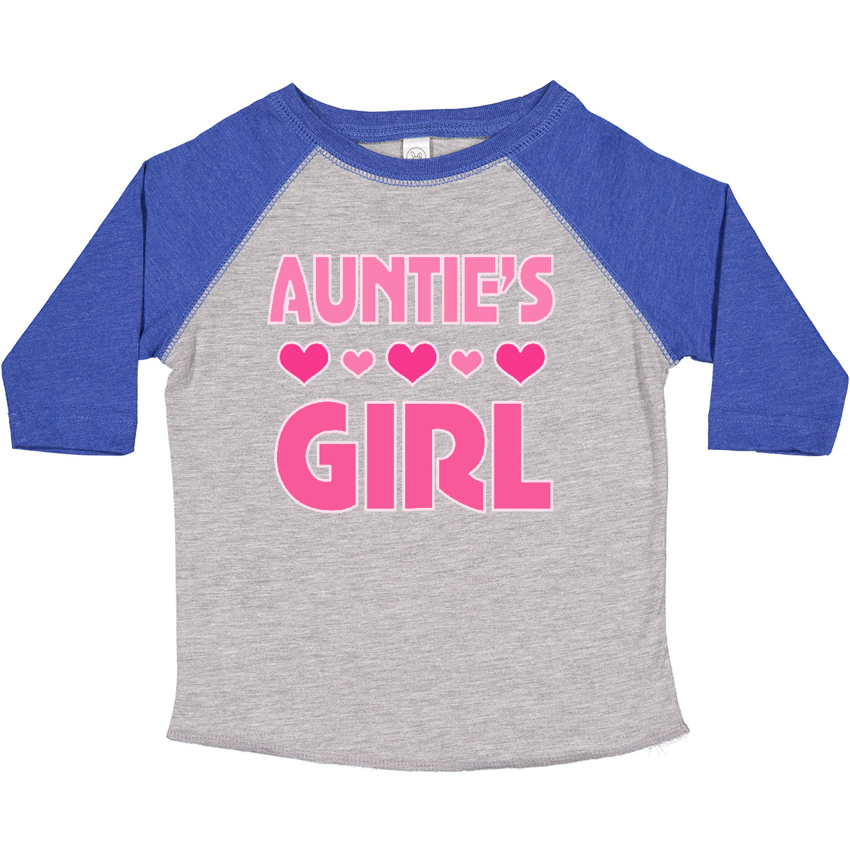 Inktastic Auntie Girl Niece Toddler T-Shirt Aunty Childs Clothing Valentine Day - Picture 8 of 17