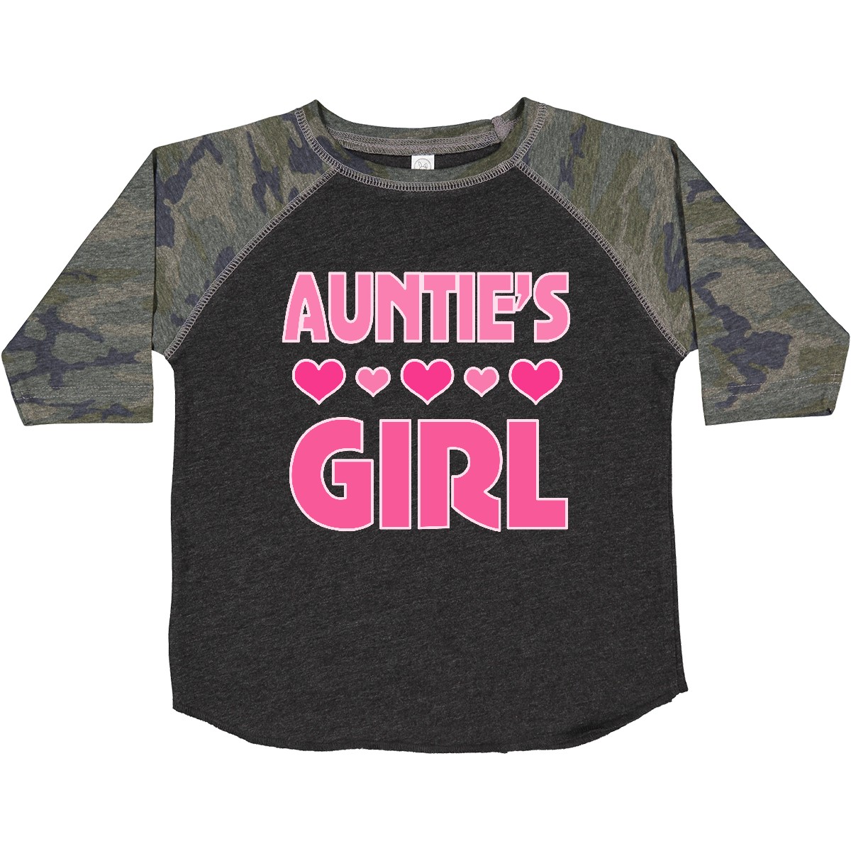 Inktastic Auntie Girl Niece Toddler T-Shirt Aunty Childs Clothing Valentine Day - Picture 14 of 17