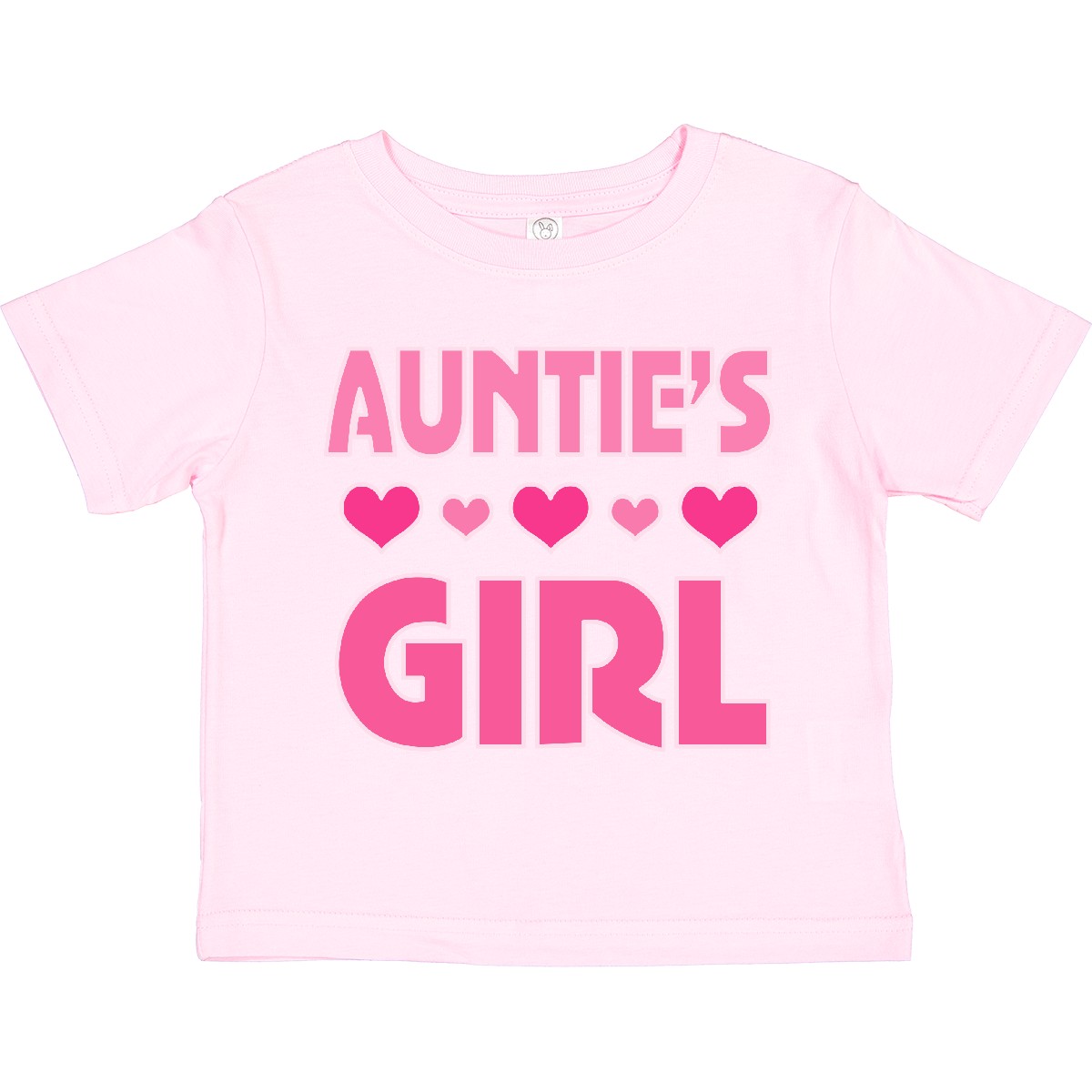 Inktastic Auntie Girl Niece Toddler T-Shirt Aunty Childs Clothing Valentine Day - Picture 12 of 17