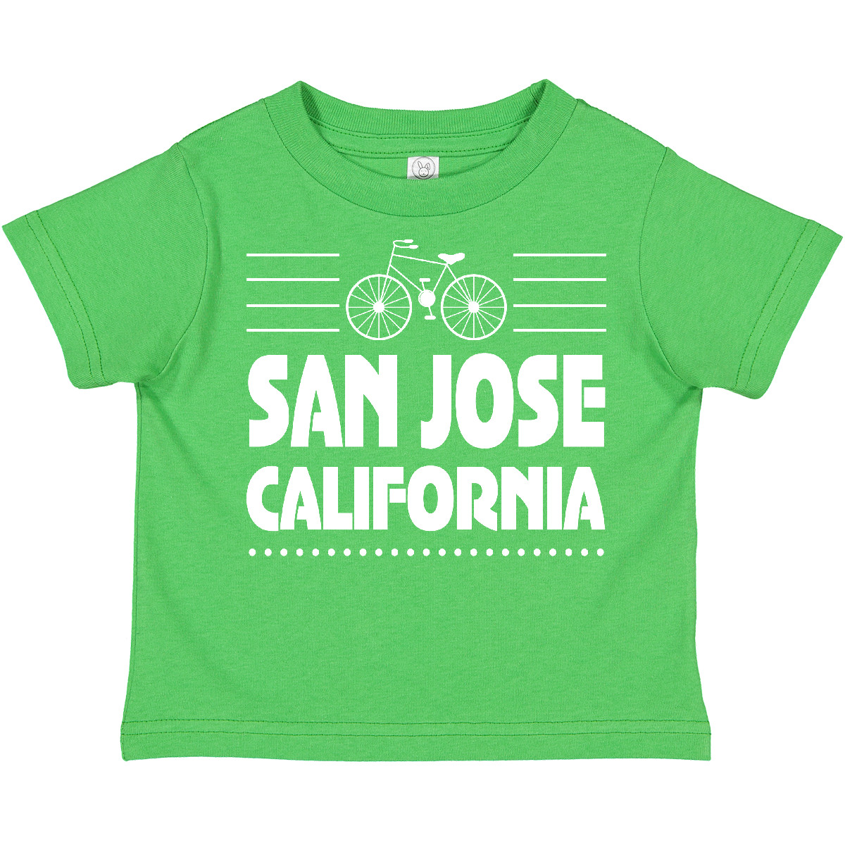 Inktastic San Jose California Biking Toddler T-Shirt Cities Ca Cycling Mountain - Picture 2 of 7