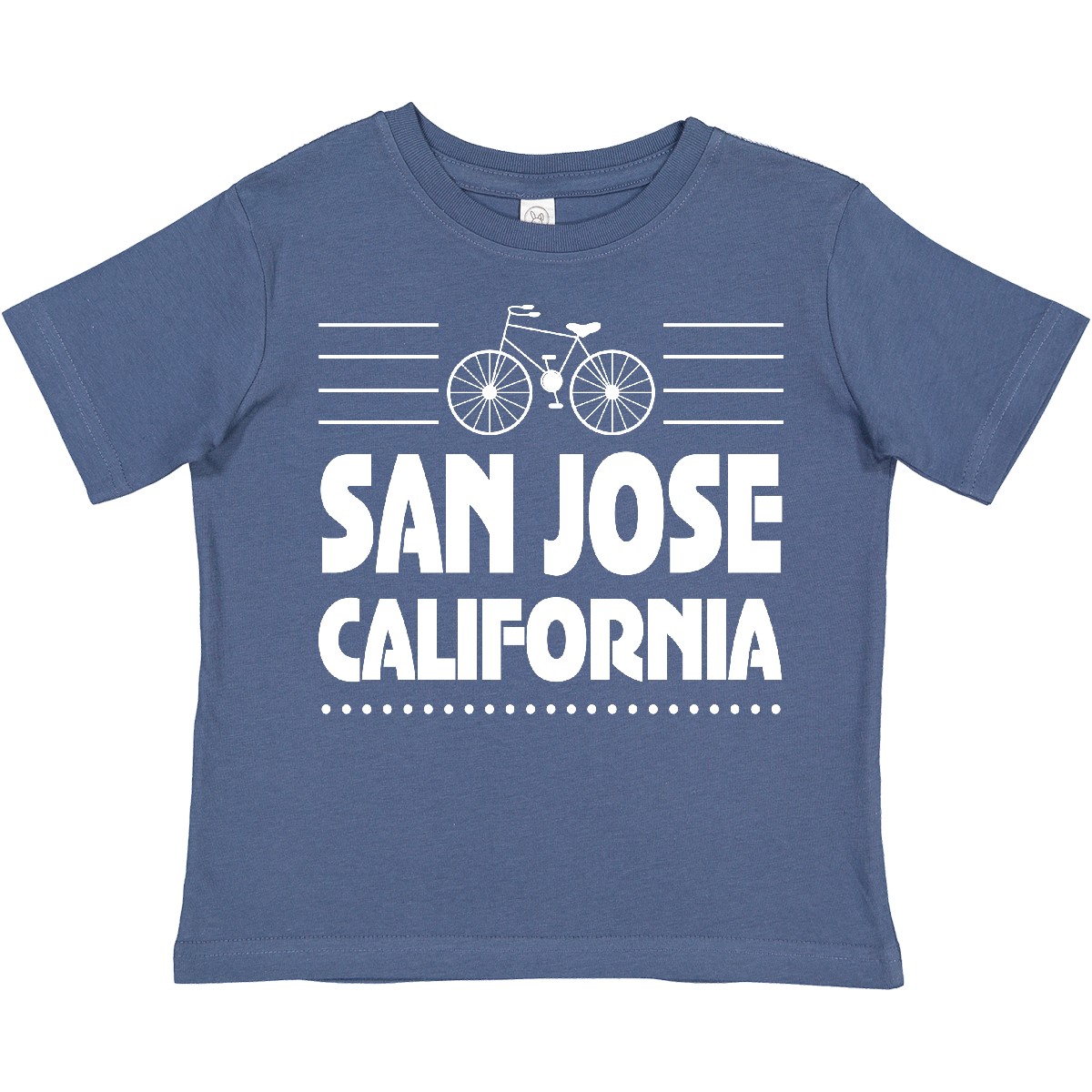 Inktastic San Jose California Biking Toddler T-Shirt Cities Ca Cycling Mountain - Picture 5 of 7