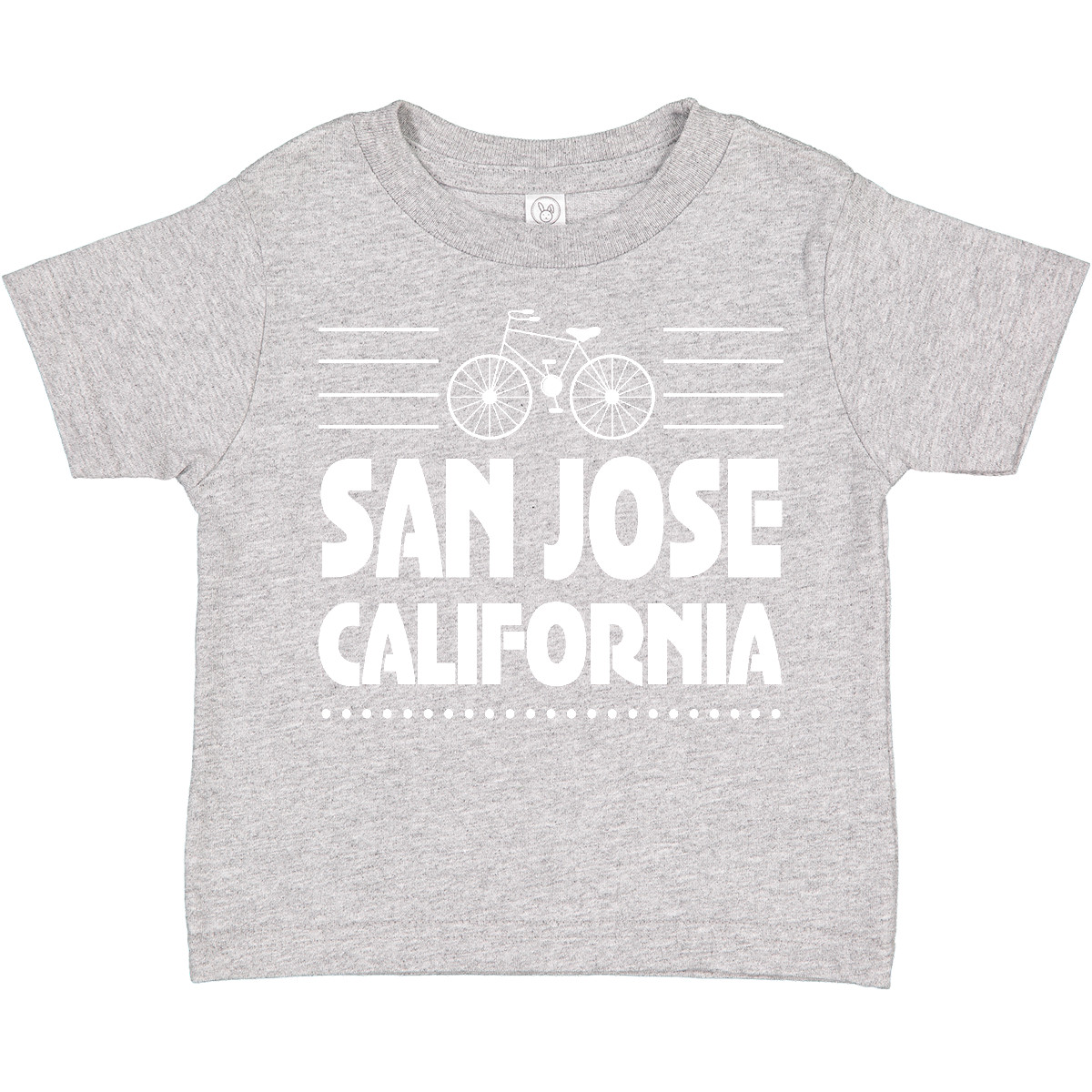 Inktastic San Jose California Biking Toddler T-Shirt Cities Ca Cycling Mountain - Picture 4 of 7