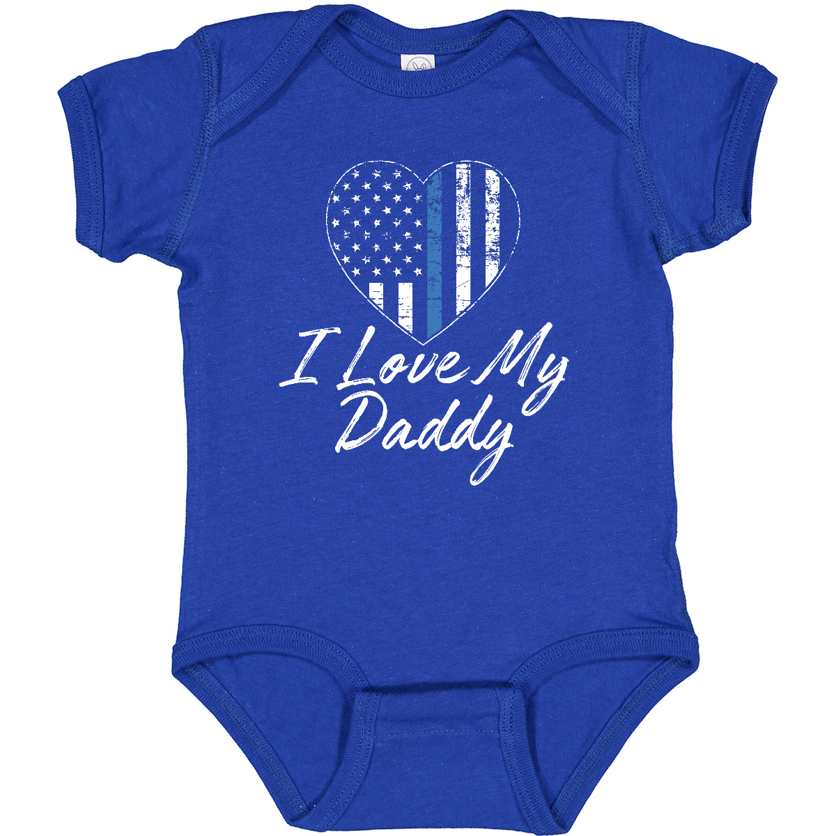 Inktastic Police Officer Daddy Law Enforcement Baby Bodysuit Policeman Dad Thin - Picture 7 of 11