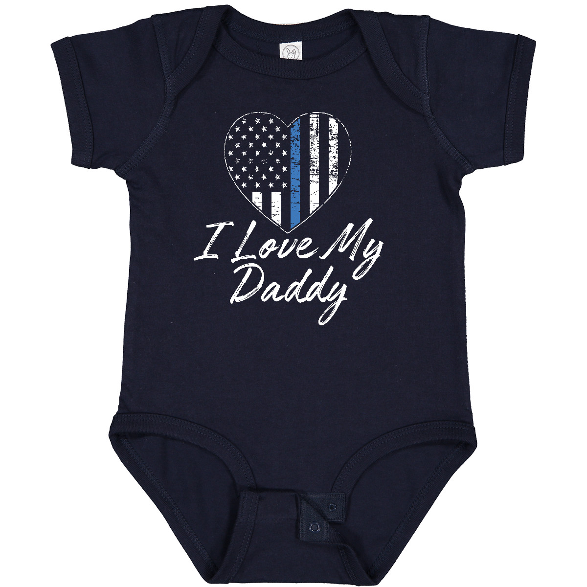 Inktastic Police Officer Daddy Law Enforcement Baby Bodysuit Policeman Dad Thin - Picture 6 of 11