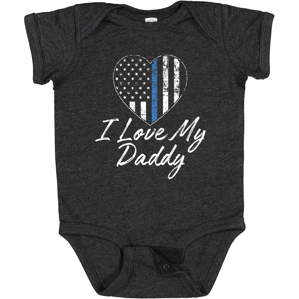 Inktastic Police Officer Daddy Law Enforcement Baby Bodysuit Policeman Dad Thin - Picture 11 of 11