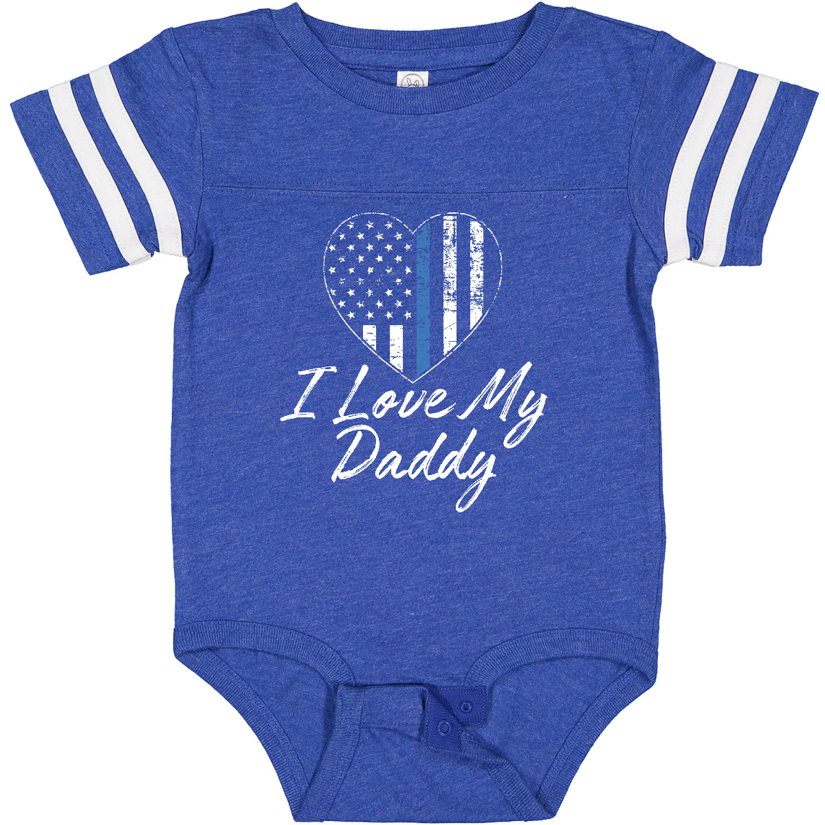 Inktastic Police Officer Daddy Law Enforcement Baby Bodysuit Policeman Dad Thin - Picture 4 of 11