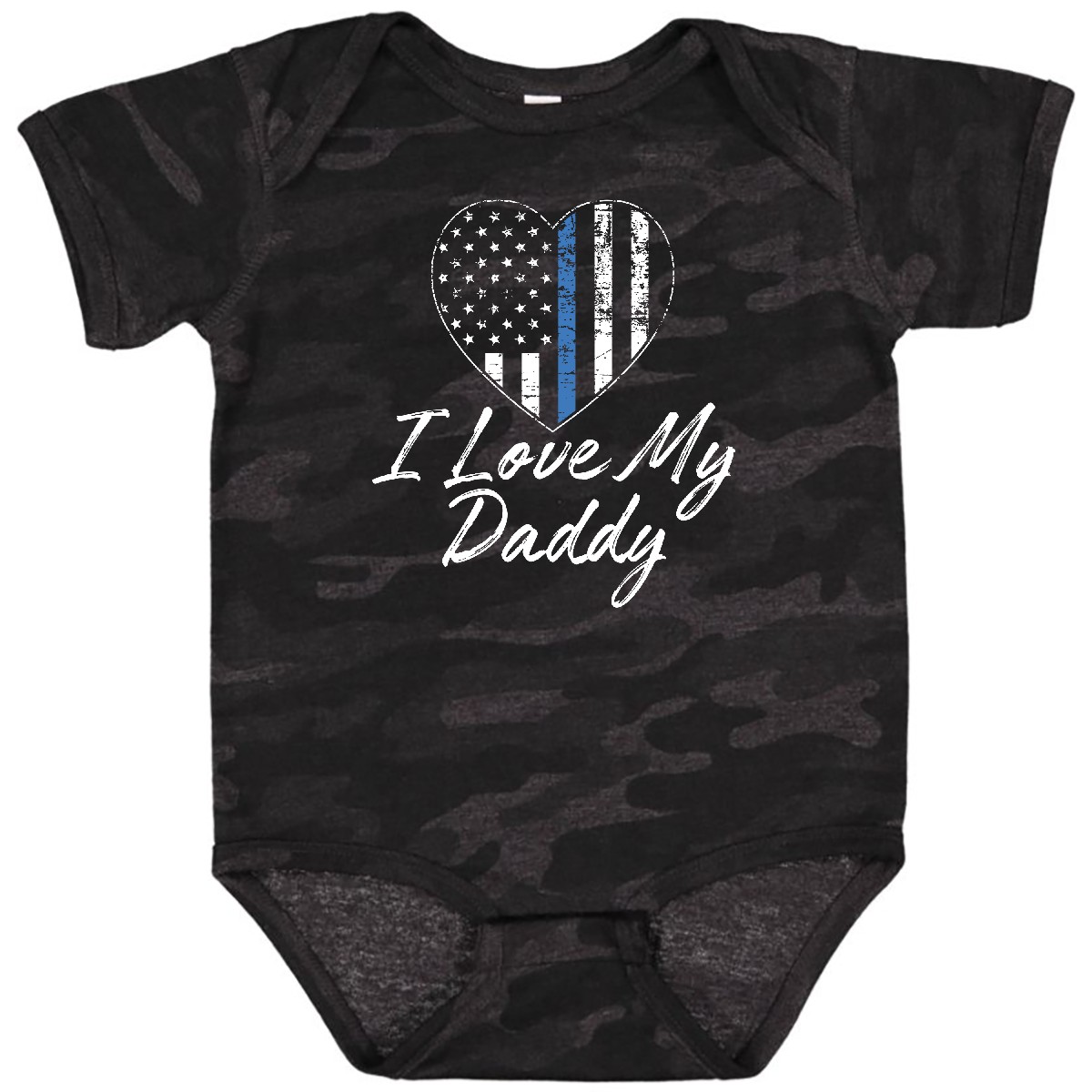 Inktastic Police Officer Daddy Law Enforcement Baby Bodysuit Policeman Dad Thin - Picture 8 of 11