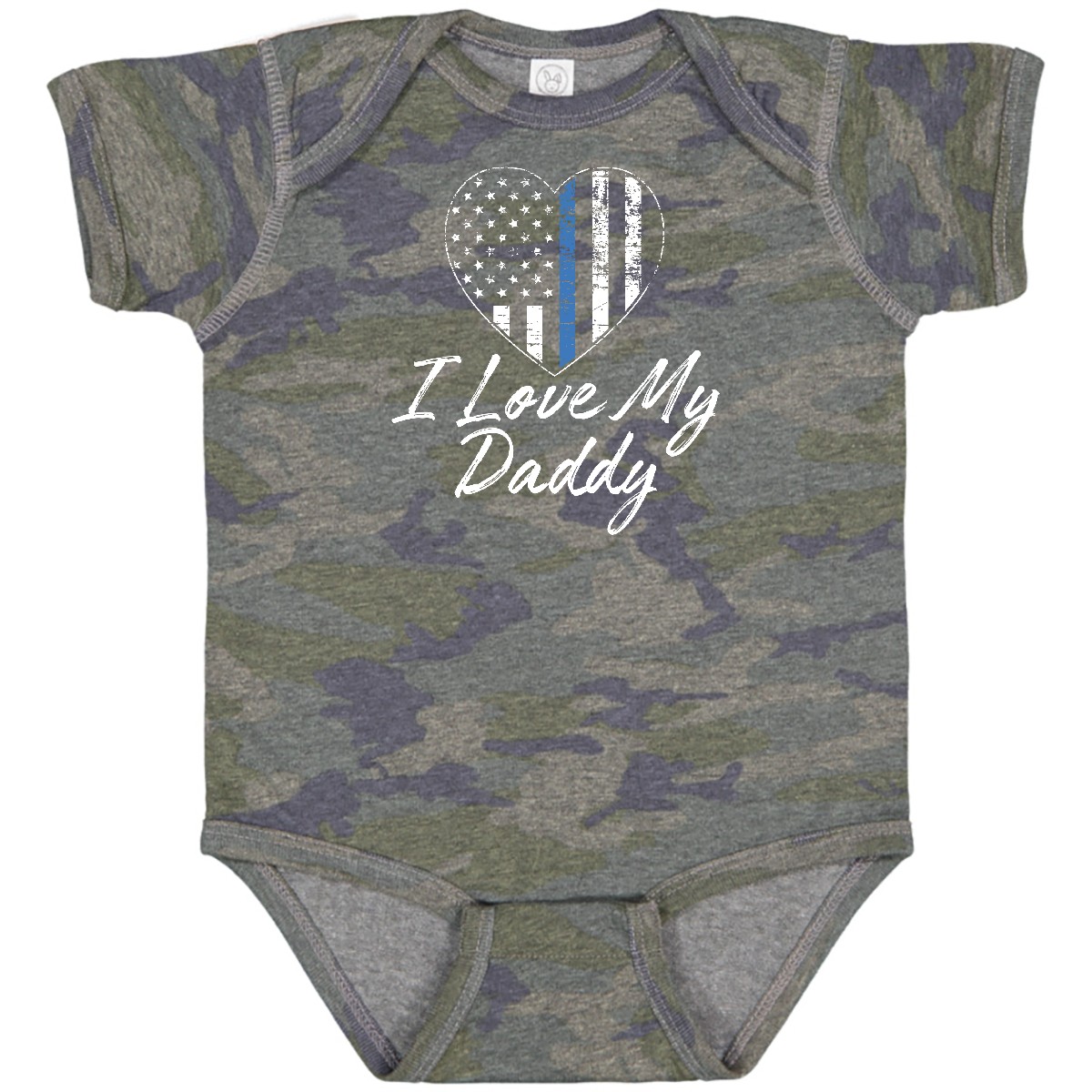 Inktastic Police Officer Daddy Law Enforcement Baby Bodysuit Policeman Dad Thin - Picture 10 of 11