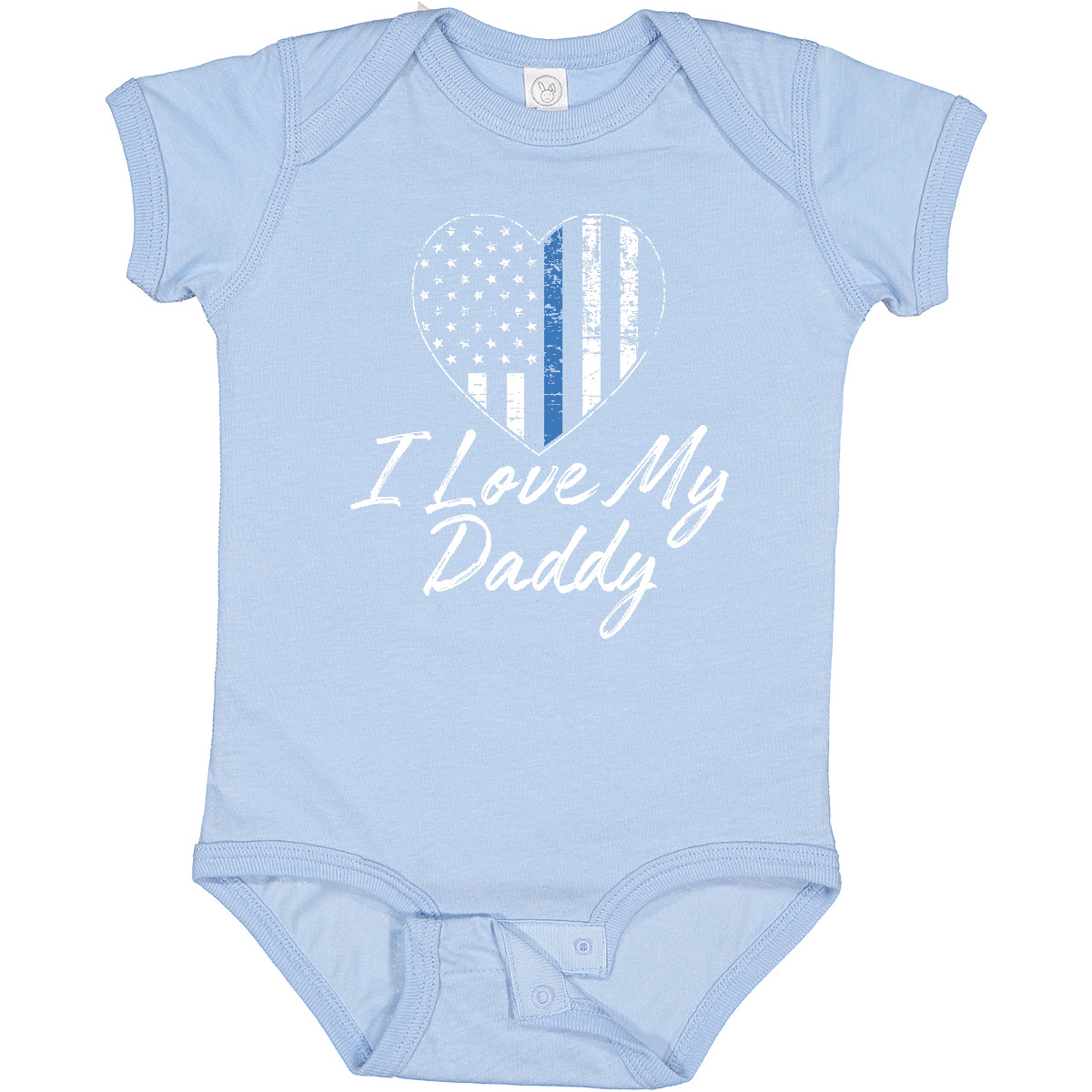 Inktastic Police Officer Daddy Law Enforcement Baby Bodysuit Policeman Dad Thin - Picture 3 of 11