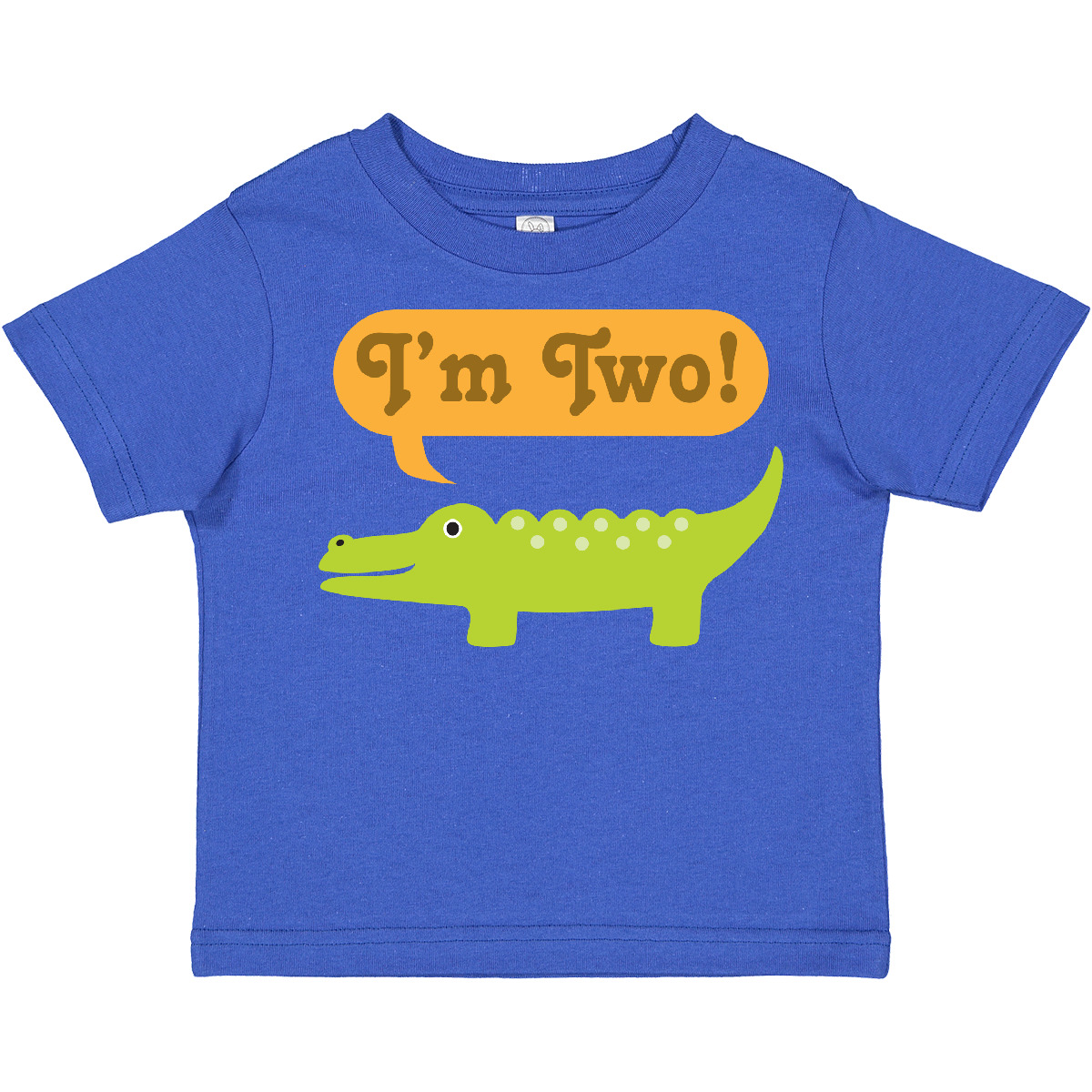 Inktastic I'm Two Alligator 2nd Birthday Toddler T-Shirt Second Year Old Kids - Picture 8 of 9