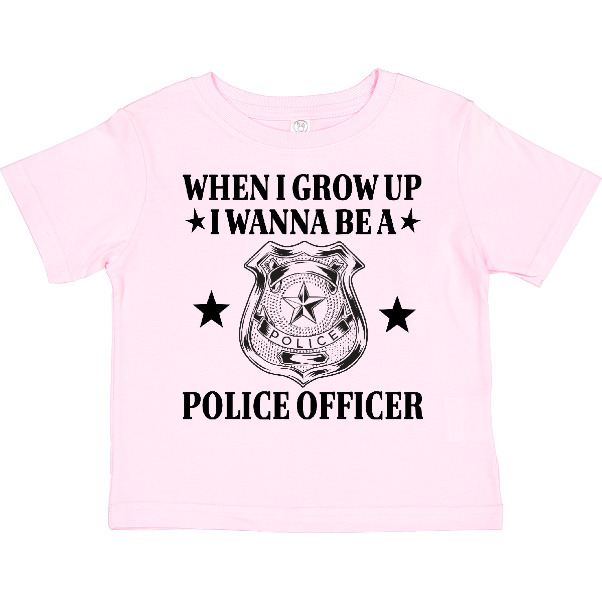 Inktastic Future Police Officer Badge Toddler T-Shirt Policeman Law Enforcement - Picture 4 of 5
